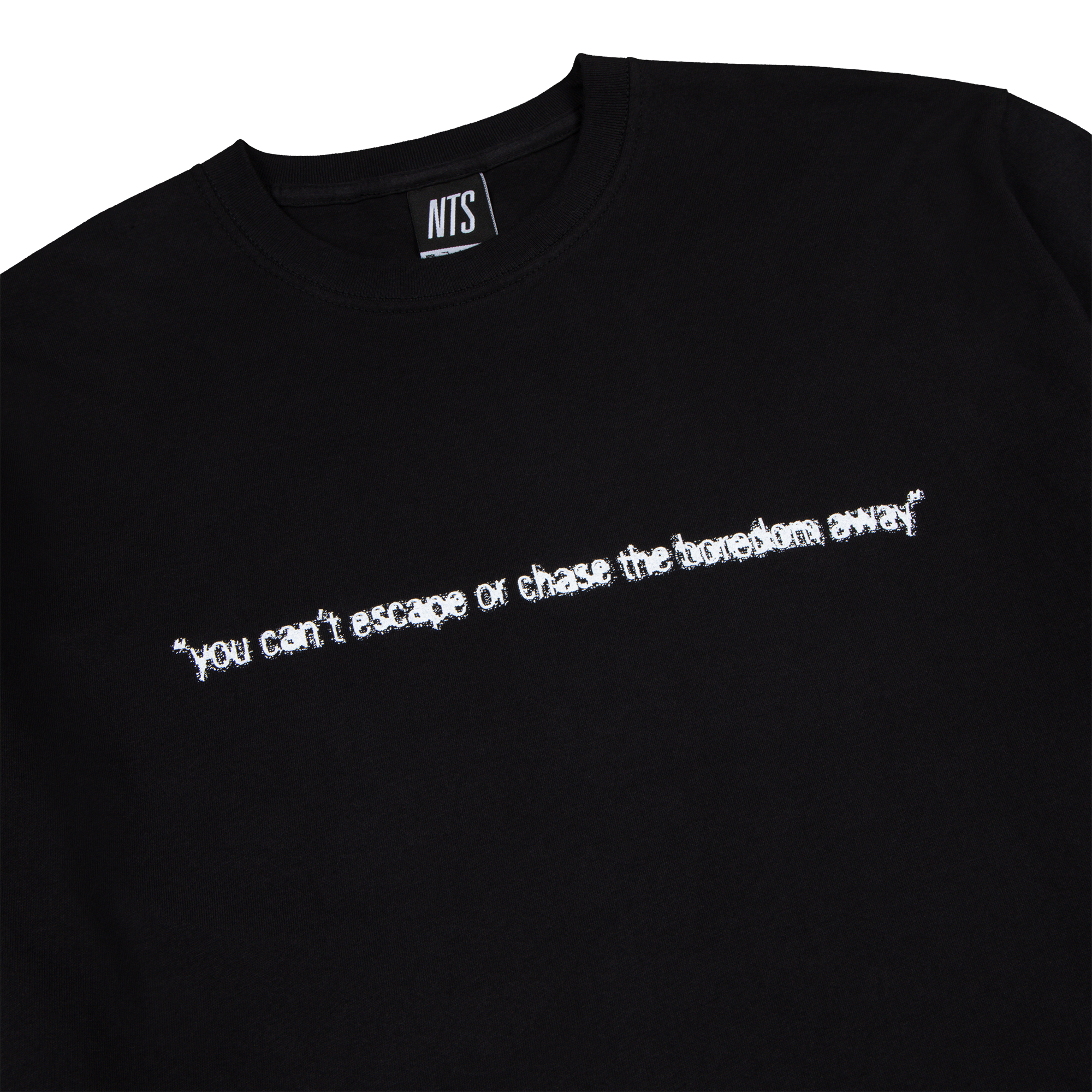 NTS RADIO - Can’t Escape Tee - Black