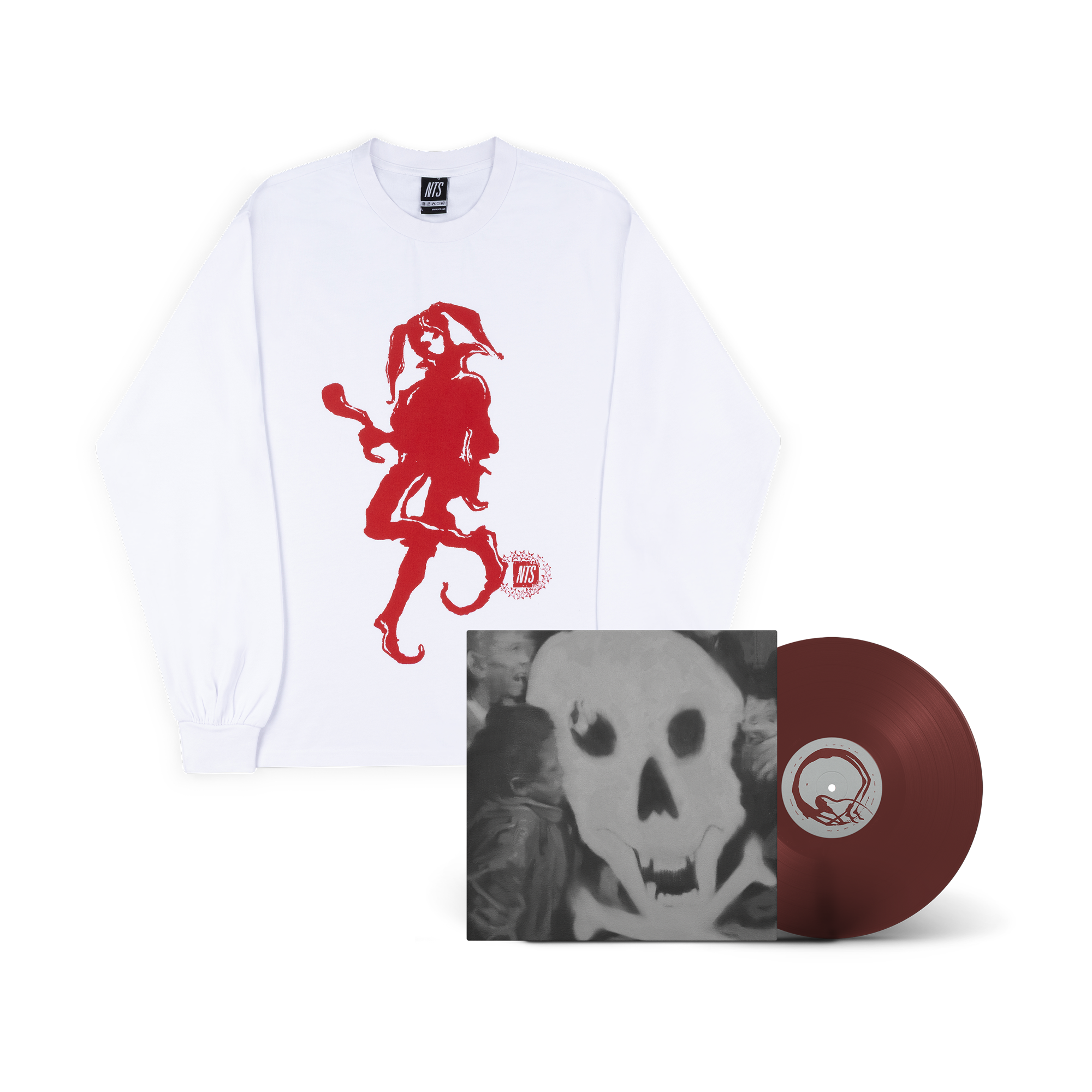 CORBIN LS TEE + CRISIS KID VINYL BUNDLE