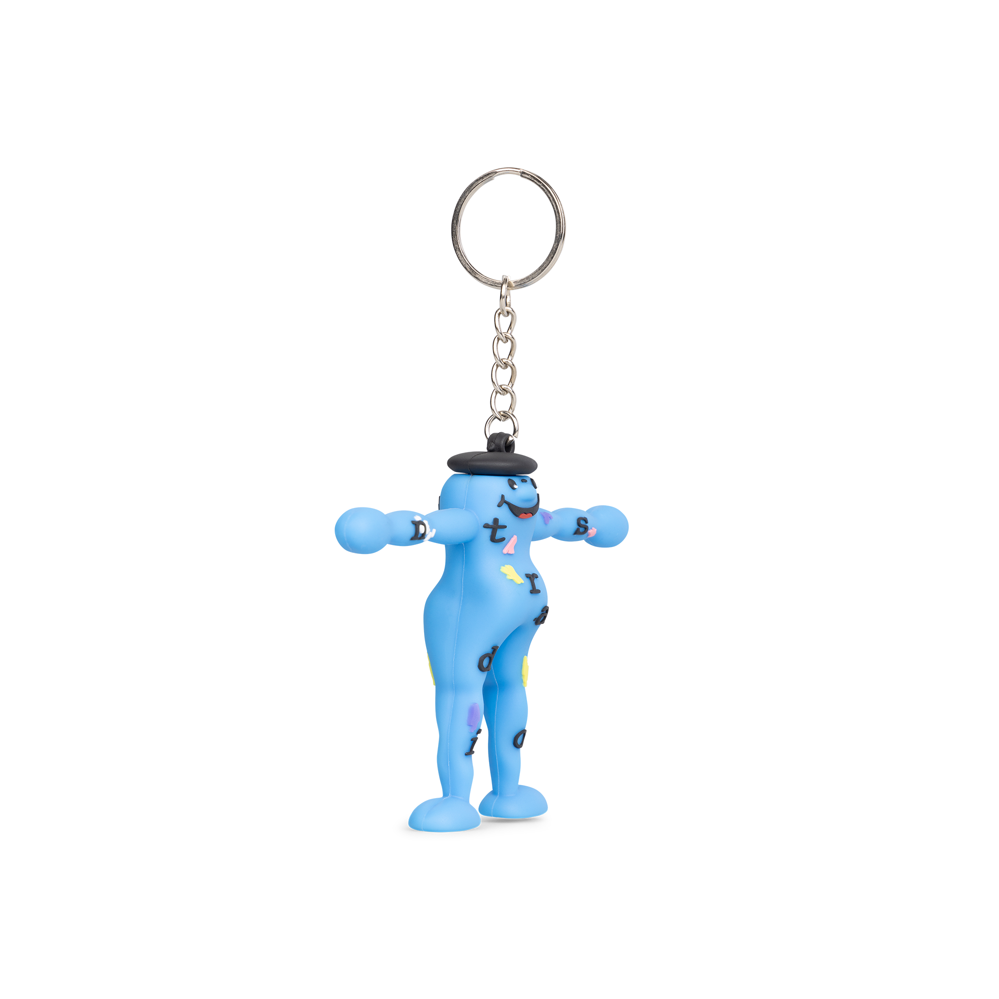 NTS RADIO - Frog Keyring - Blue