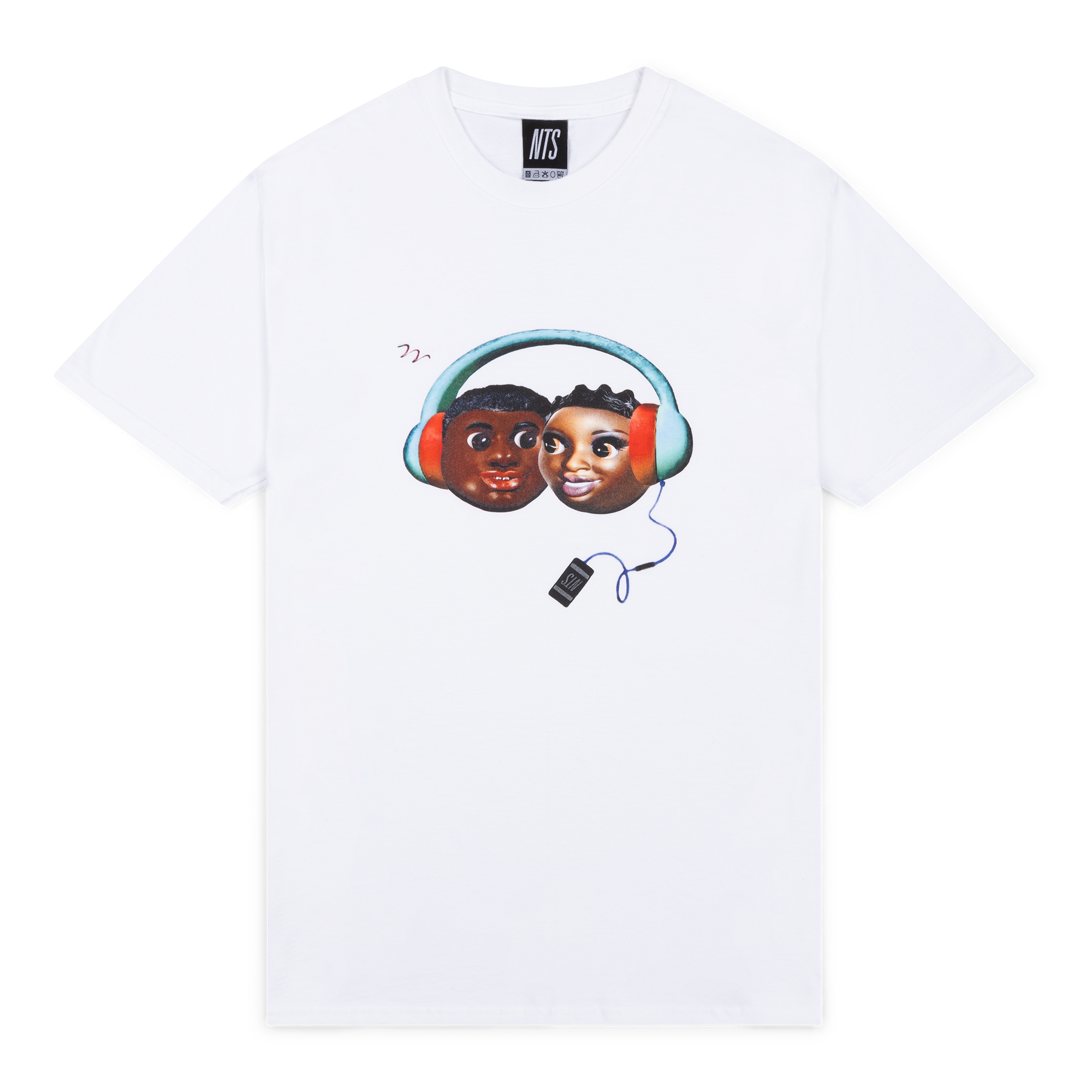NTS RADIO - Frank Dorrey x NTS Lovers Tee - White