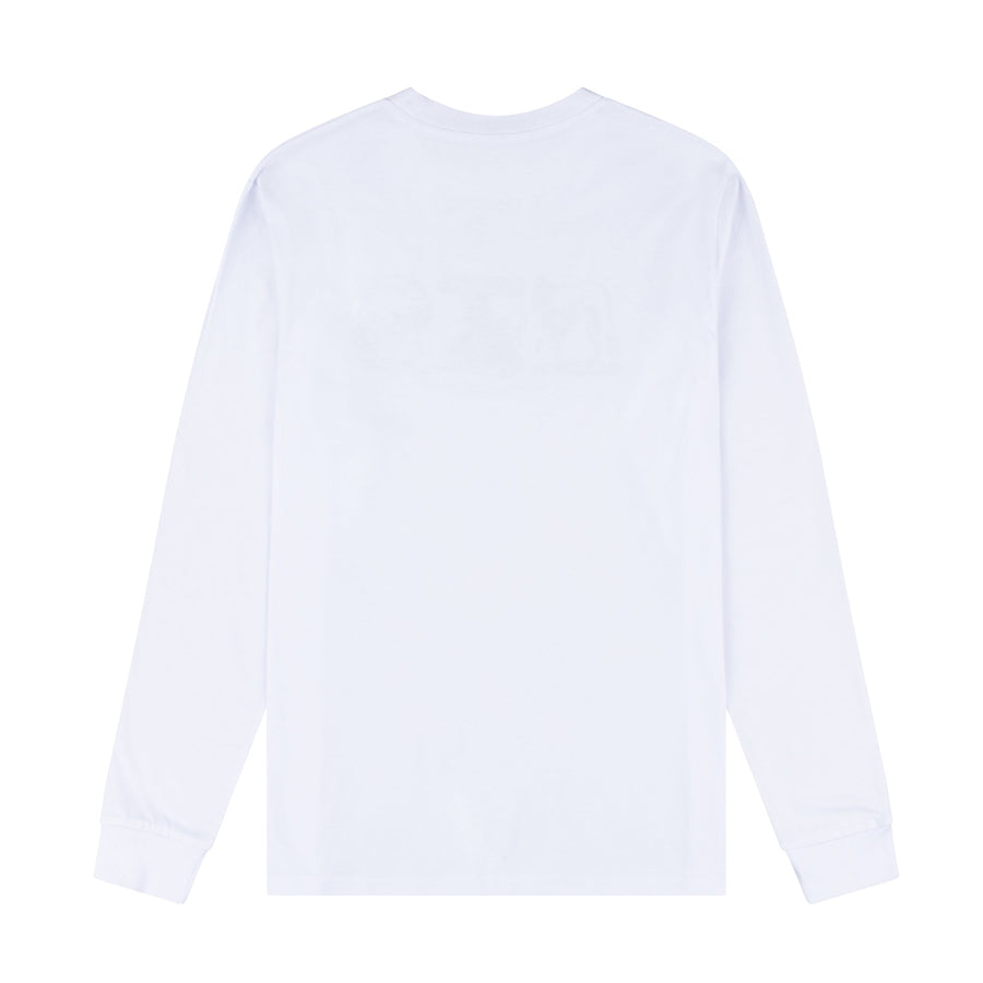 LUNATIO WHITE LONGSLEEVE TEE