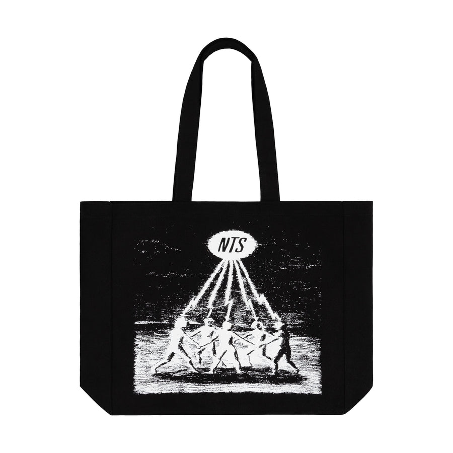 NTS SUMMON BLACK TOTE BAG