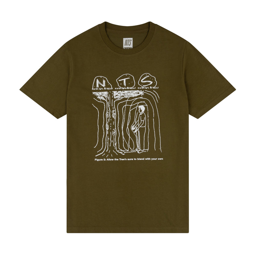 TREE'S AURA KHAKI TEE