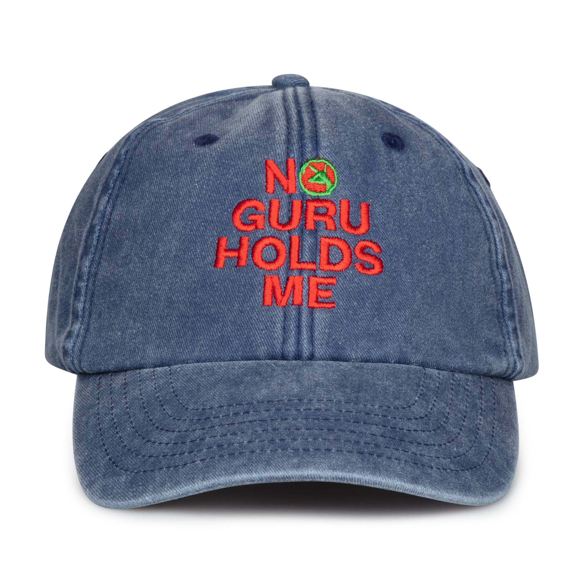 CRAMMED DISCS X NTS NO GURU HOLDS ME CAP - DENIM