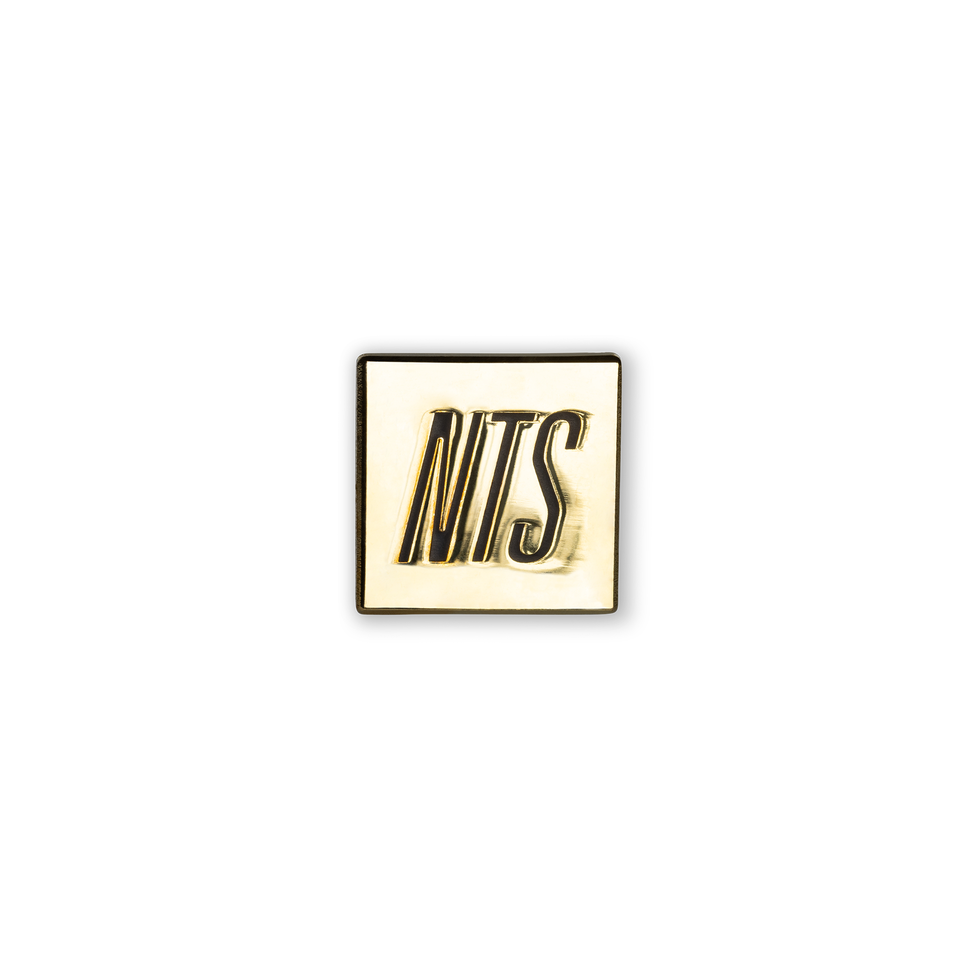 NTS RADIO - NTS gold Logo Pin