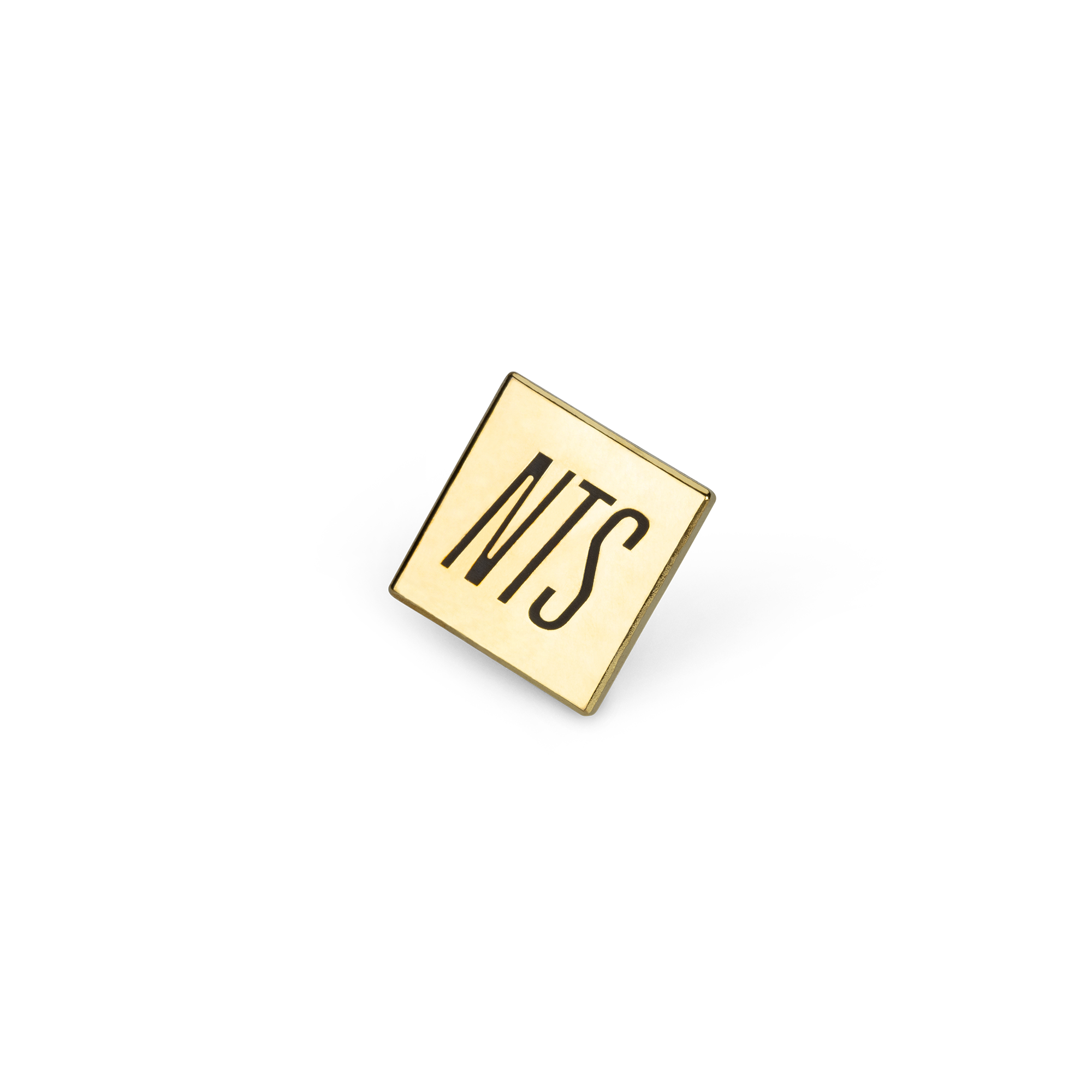 NTS RADIO - NTS gold Logo Pin