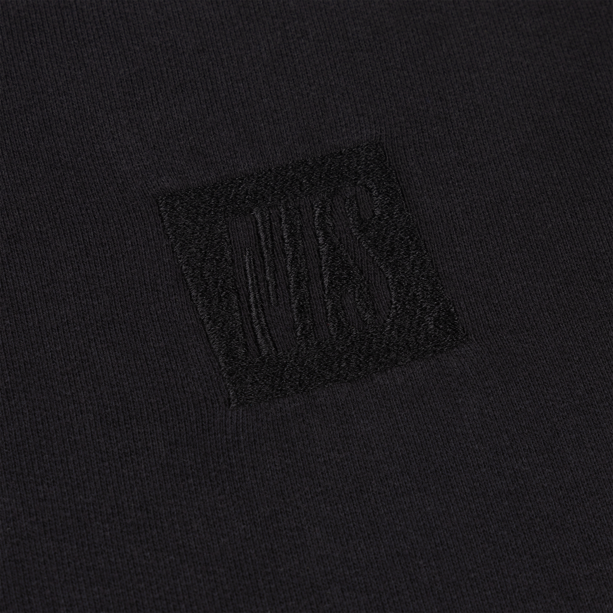 NTS RADIO - Icon Hoodie - Black on Black