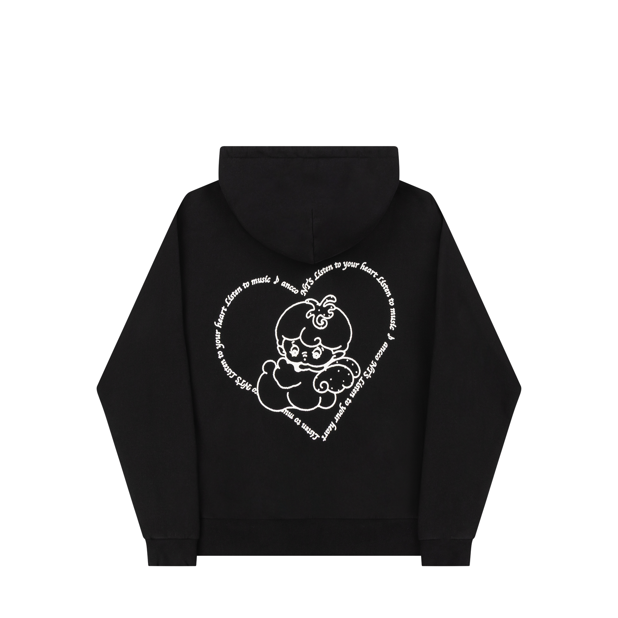 NTS RADIO - NTS x ancco Hoodie - Black