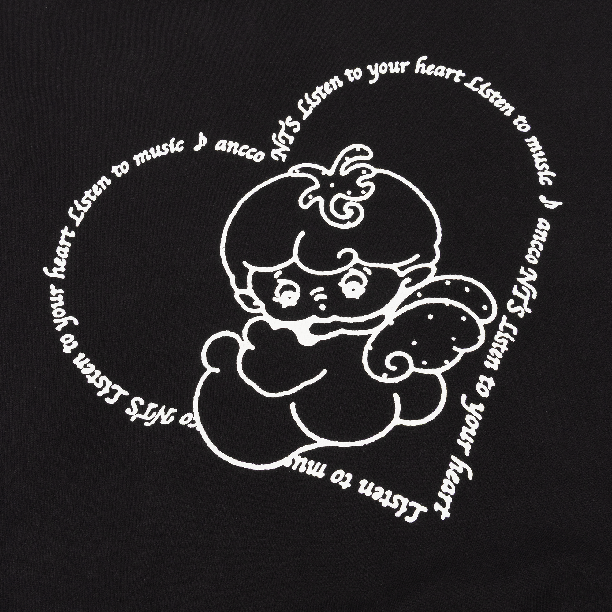 NTS RADIO - NTS x ancco Hoodie - Black