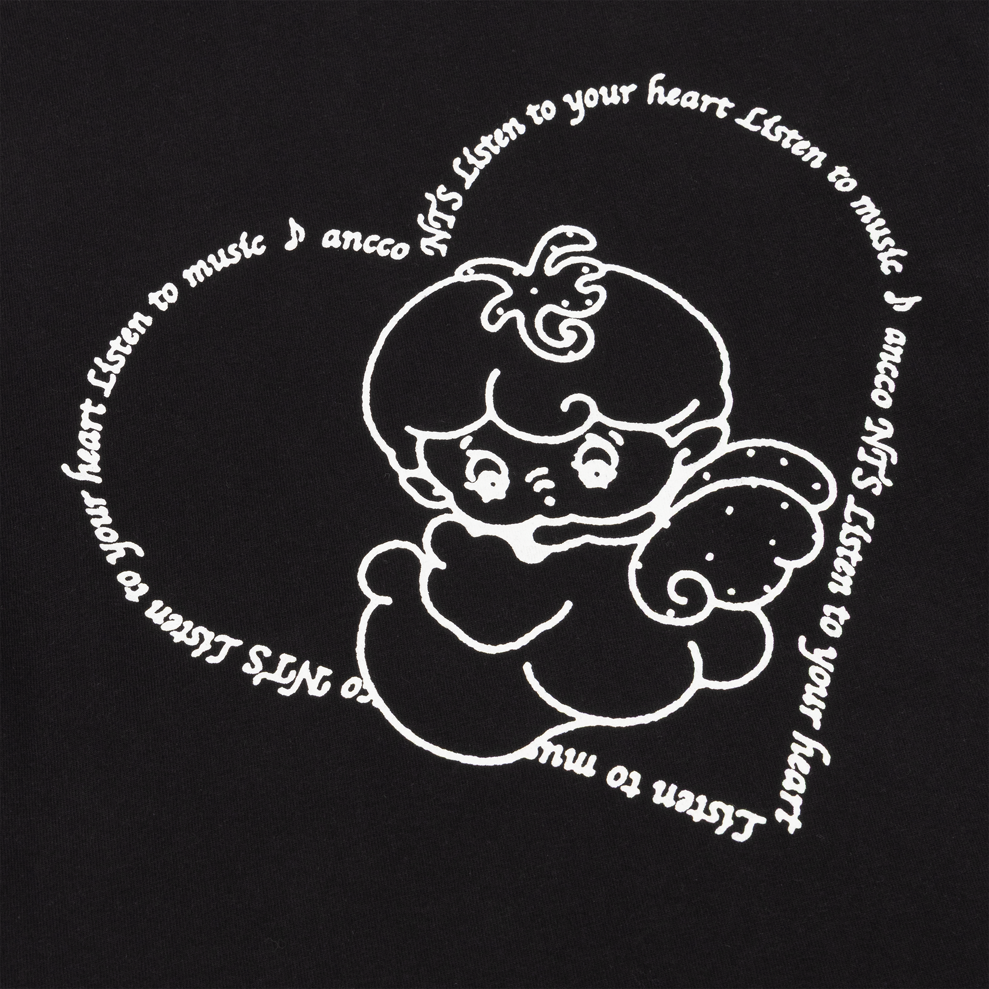 NTS RADIO - NTS x ancco Tee - Black