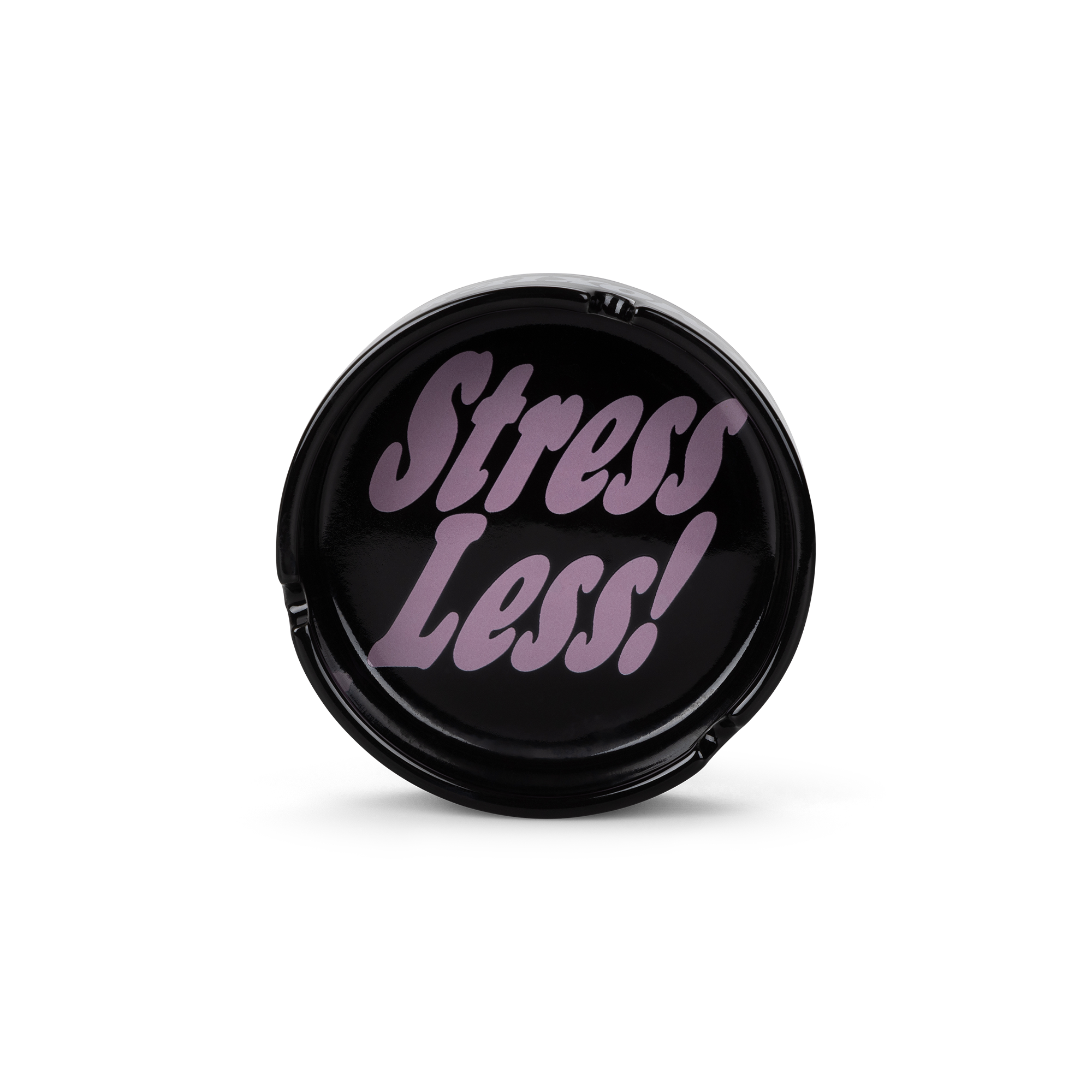 NTS RADIO - Stress Less with Moxie Ceramic Ashtray - Black
