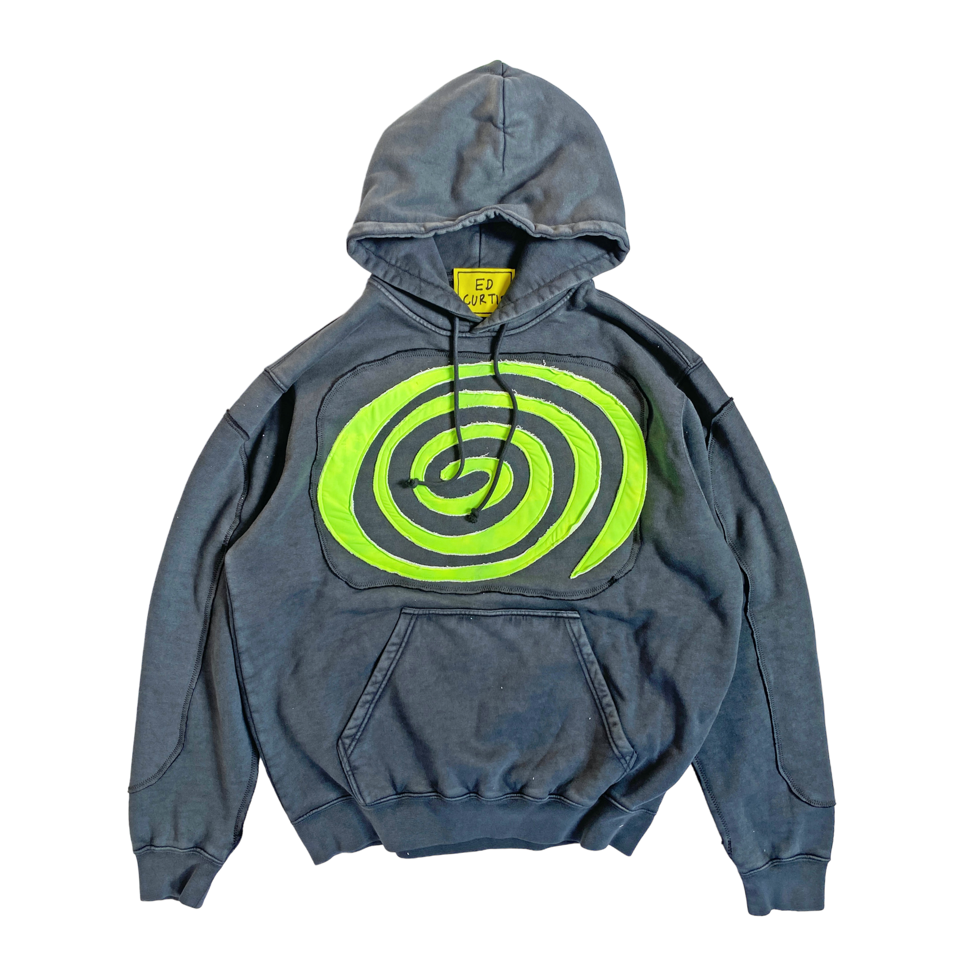 Ed Curtis X NTS Hoodie - Neon Green - NTS