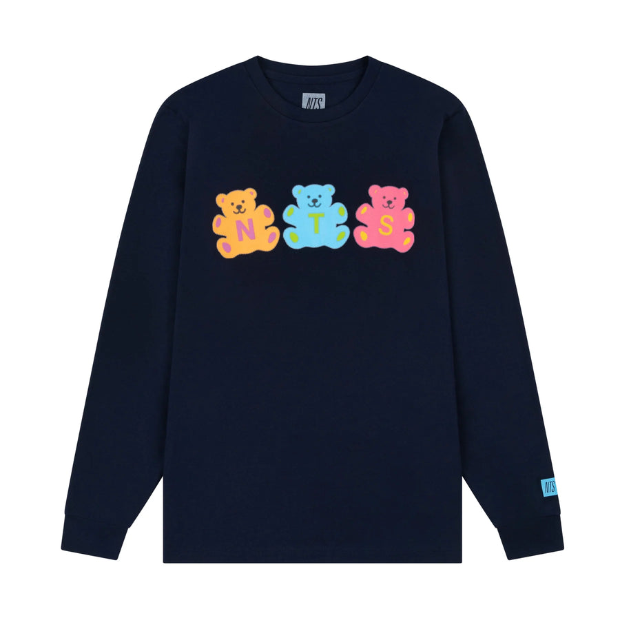 NTS RADIO - Bears Longsleeve - Navy