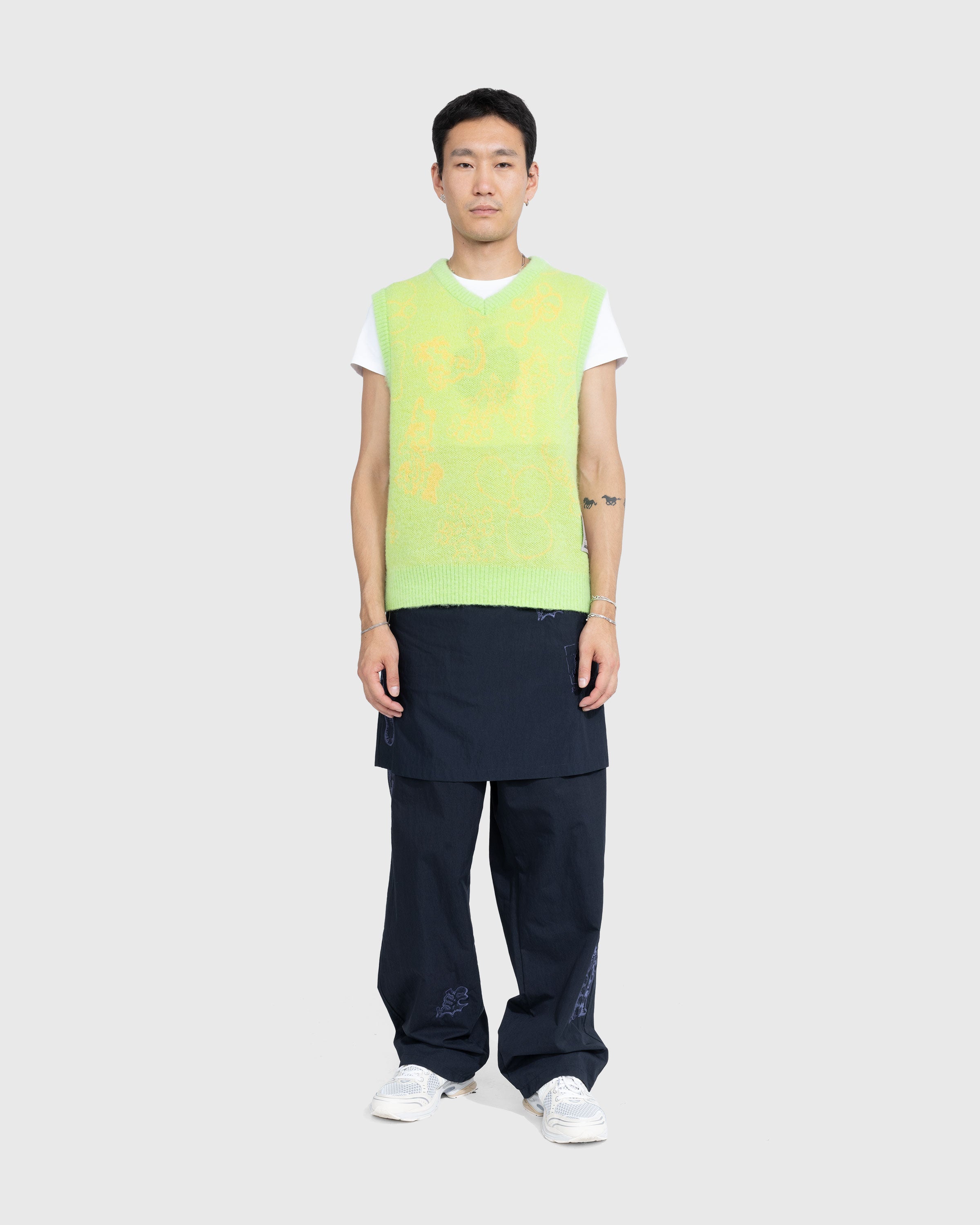 NTS RADIO - Highsnobiety x NTS Knit Vest - Green