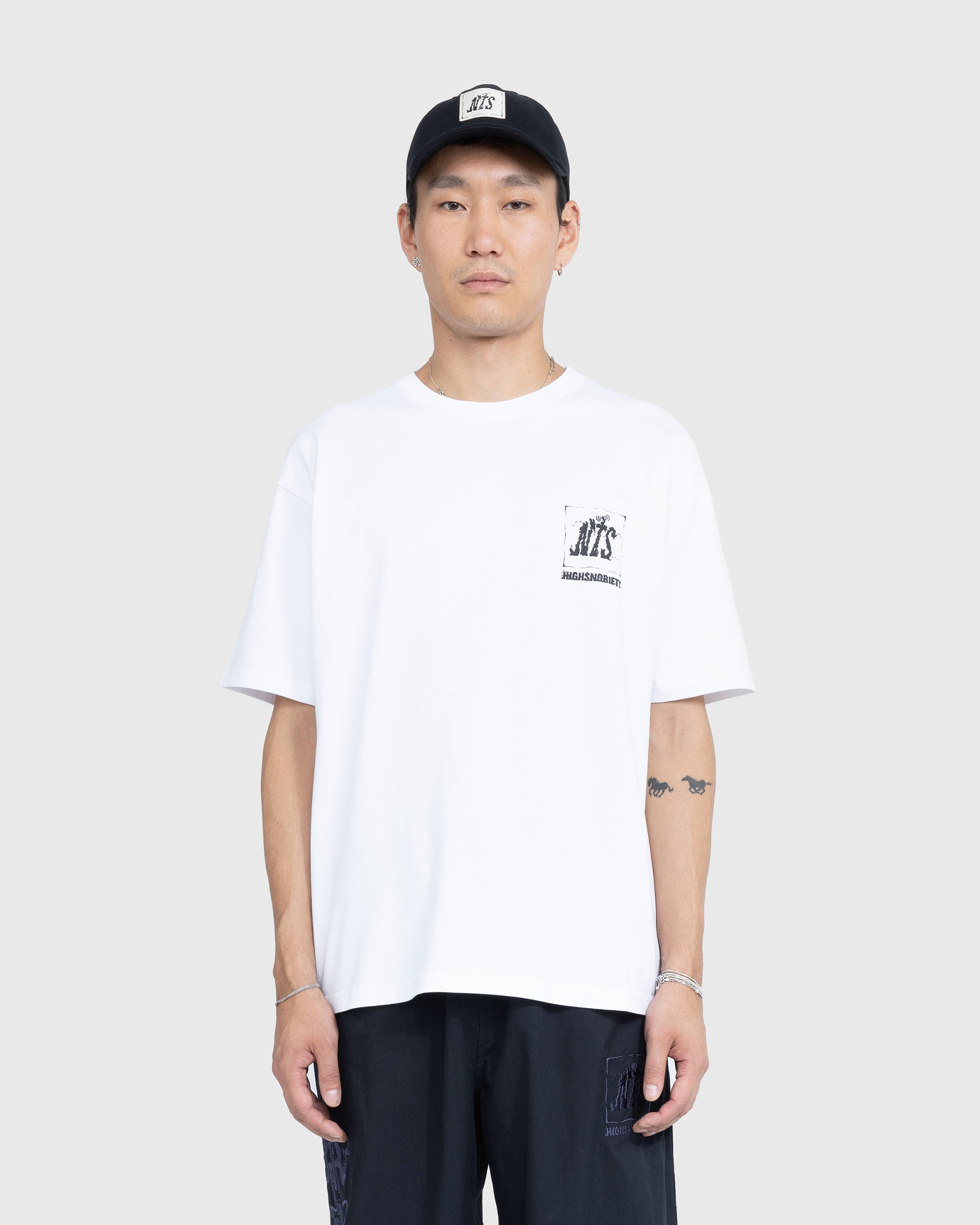 NTS RADIO - Highsnobiety x NTS Tee - White