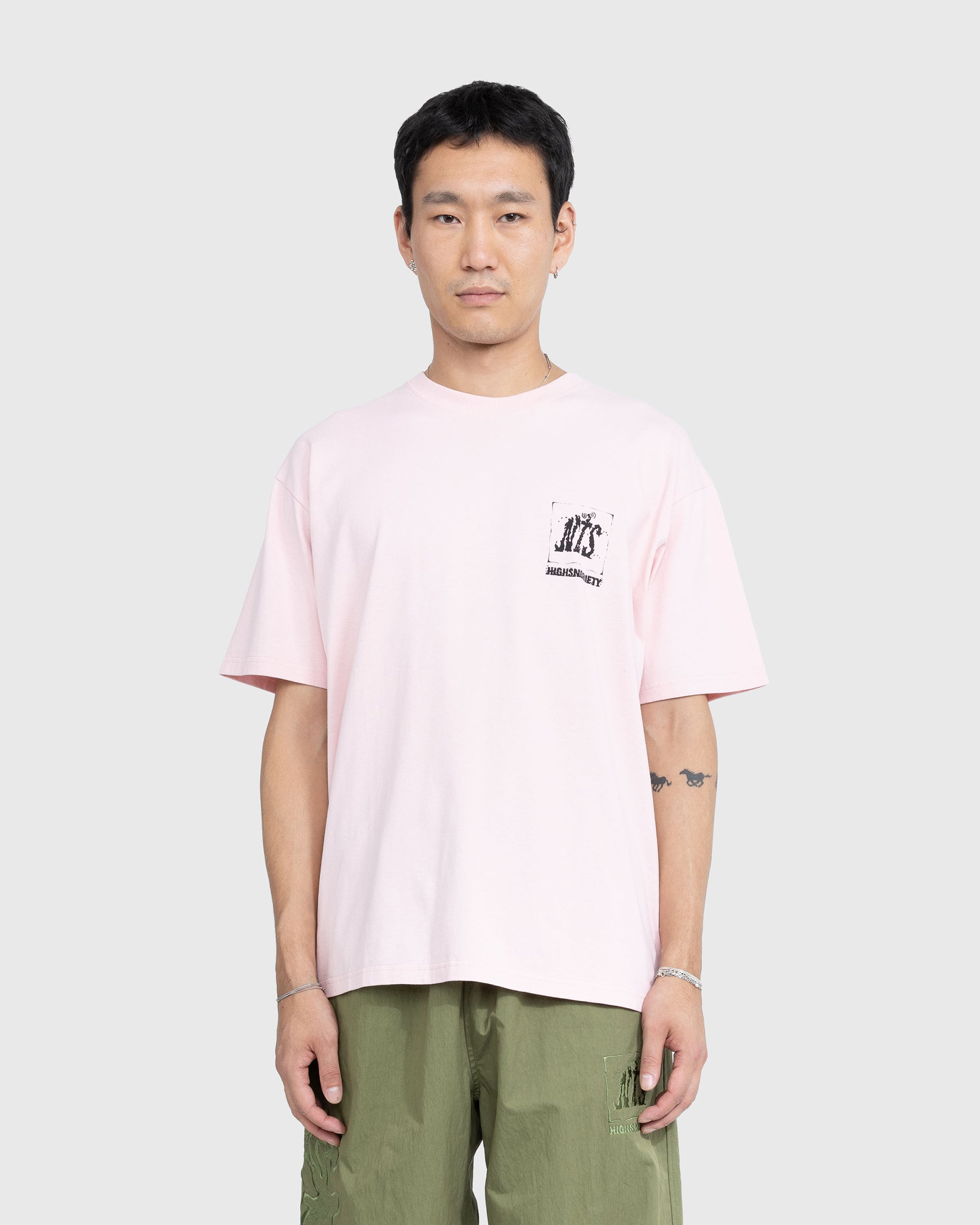 NTS RADIO - Highsnobiety x NTS Tee - Pink