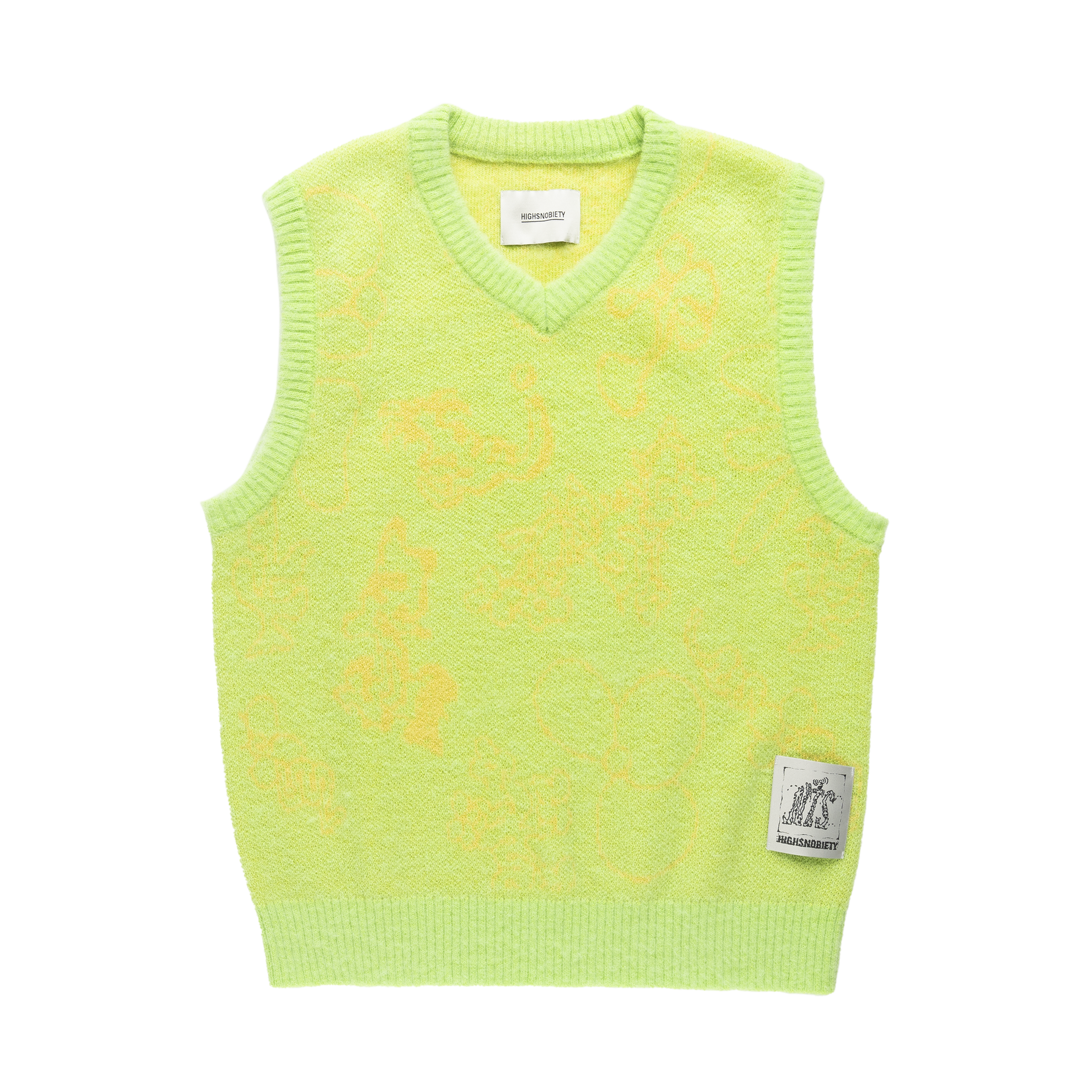 NTS RADIO - Highsnobiety x NTS Knit Vest - Green