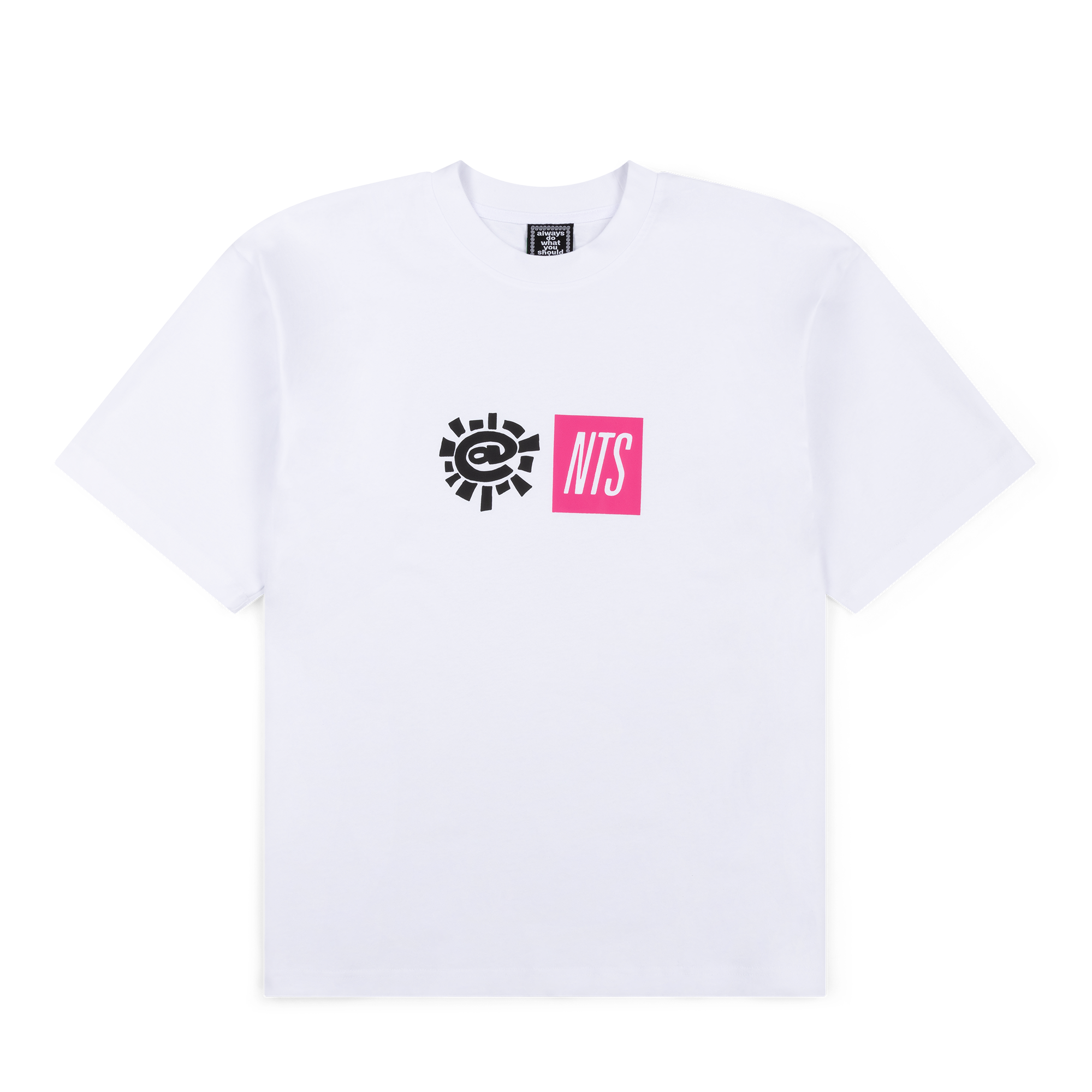 NTS RADIO - Always x NTS High Frequency Tee - White