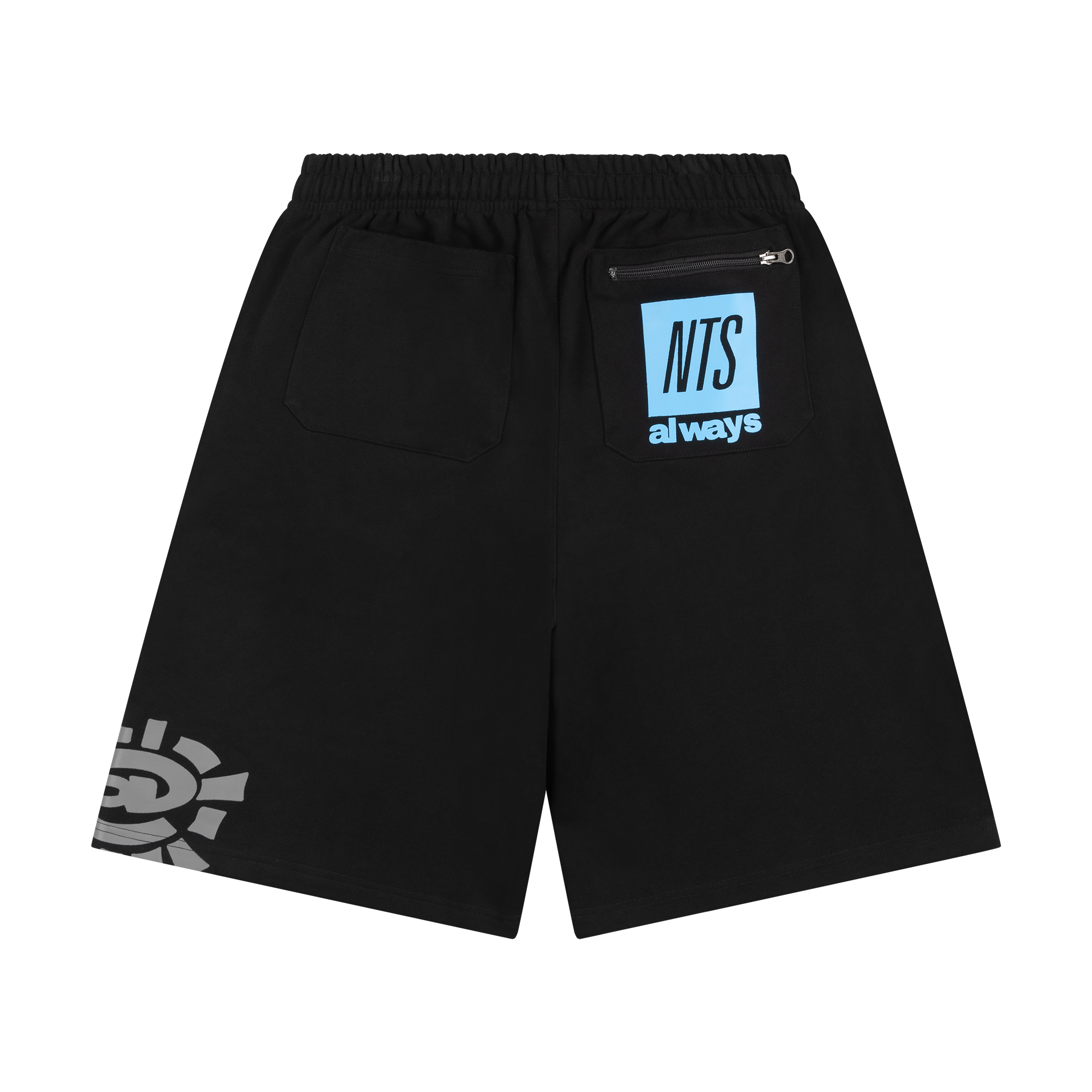 Black joggers shorts sale