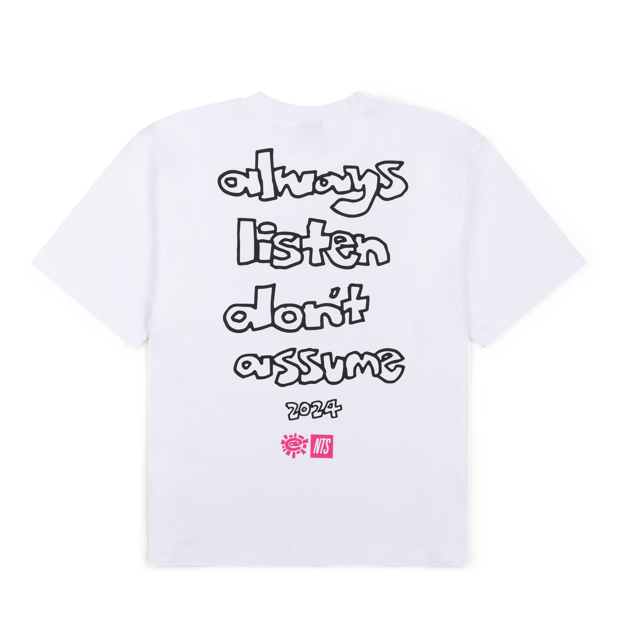 NTS RADIO - Always x NTS Core Tee - White