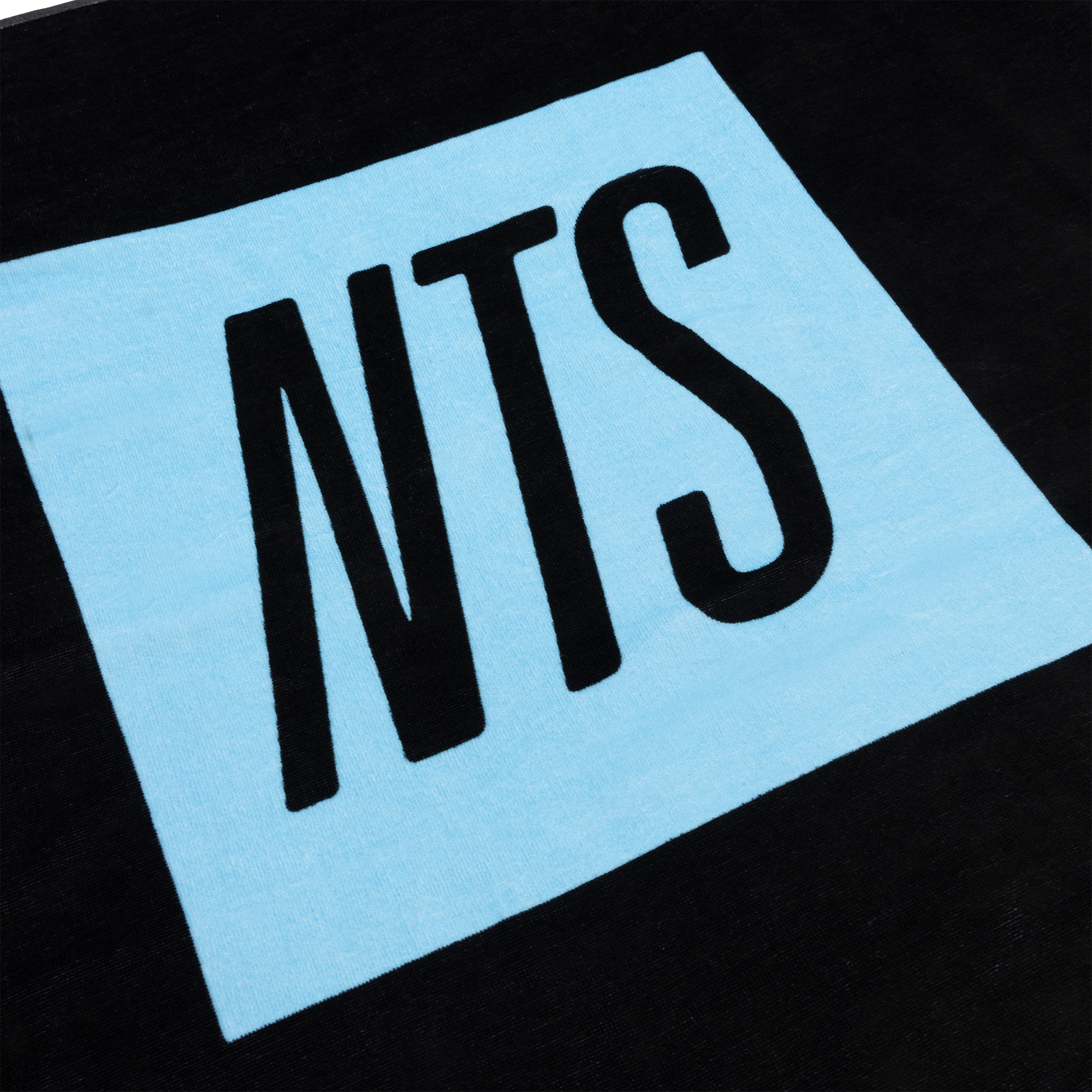 NTS RADIO - Always x NTS Towel - Black/Blue