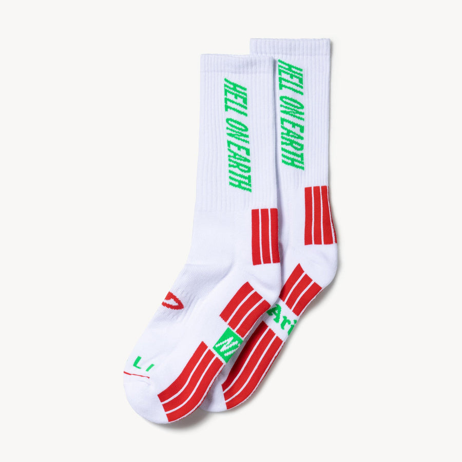 NTS x ARIES WHITE TUTTI PAZZI SOCKS