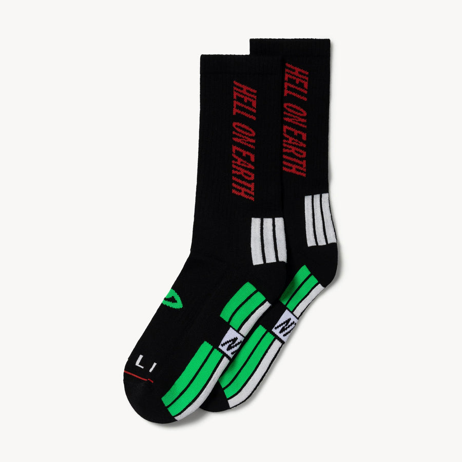 NTS x ARIES BLACK TUTTI PAZZI SOCKS