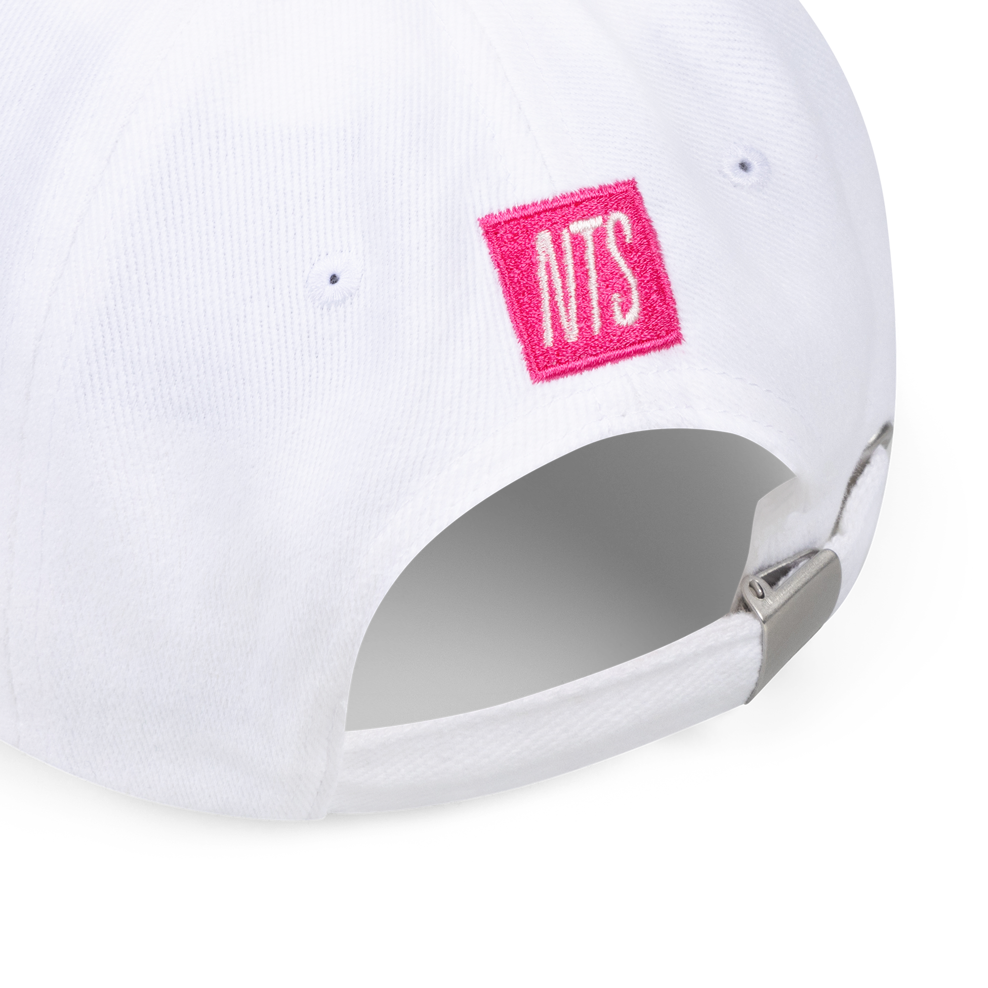 NTS RADIO - Butterfly Cap - White