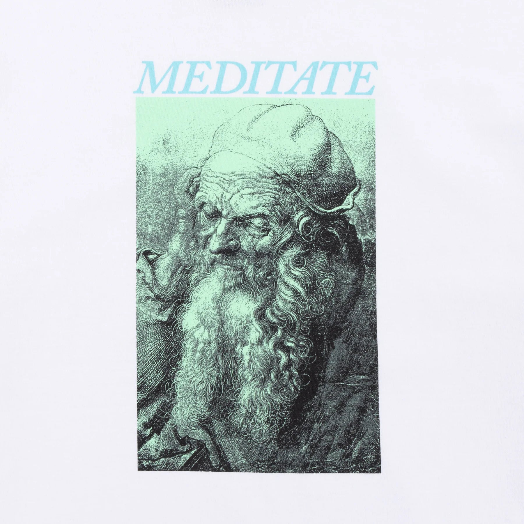 NTS RADIO - Meditate Tee - White