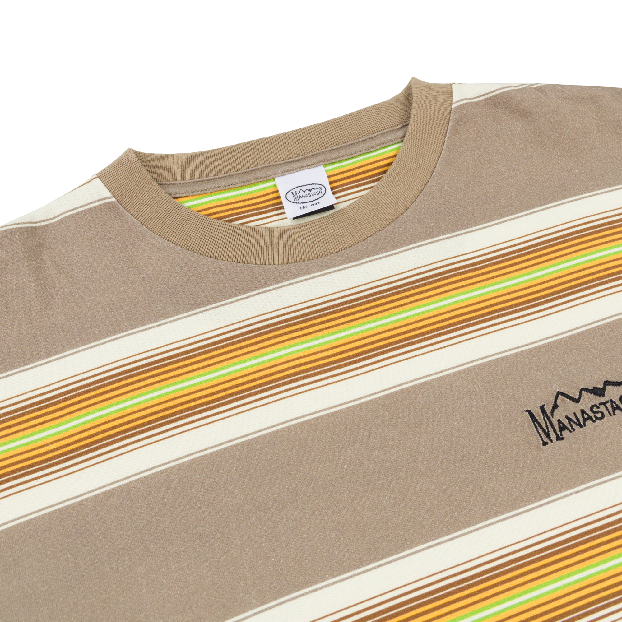 NTS RADIO - Manastash X NTS 90's Stripe Tee