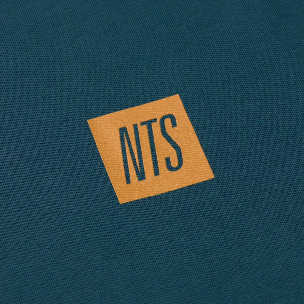 NTS RADIO - Icon Longsleeve - Orange on Blue