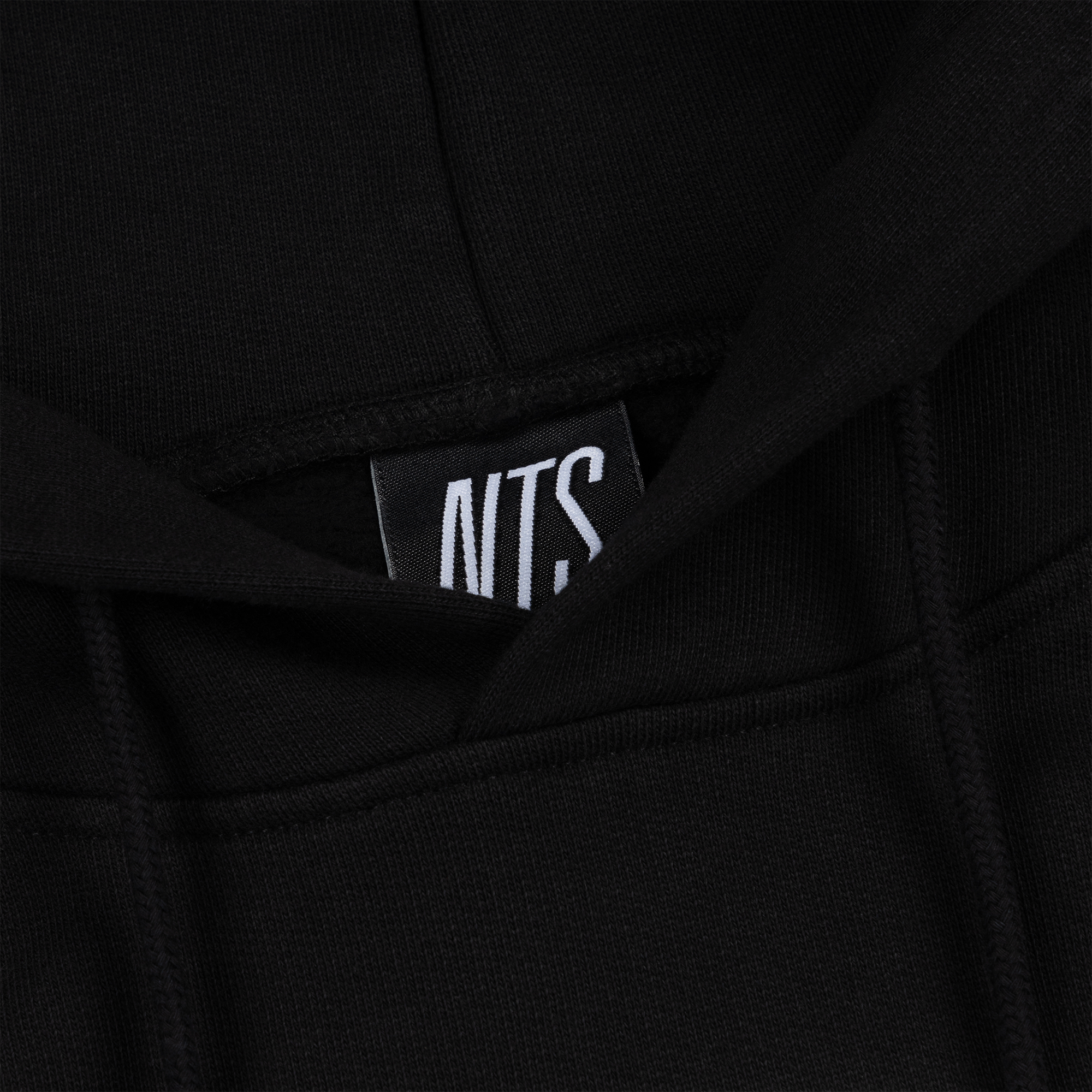 NTS RADIO - Globe Logo Black Hoodie