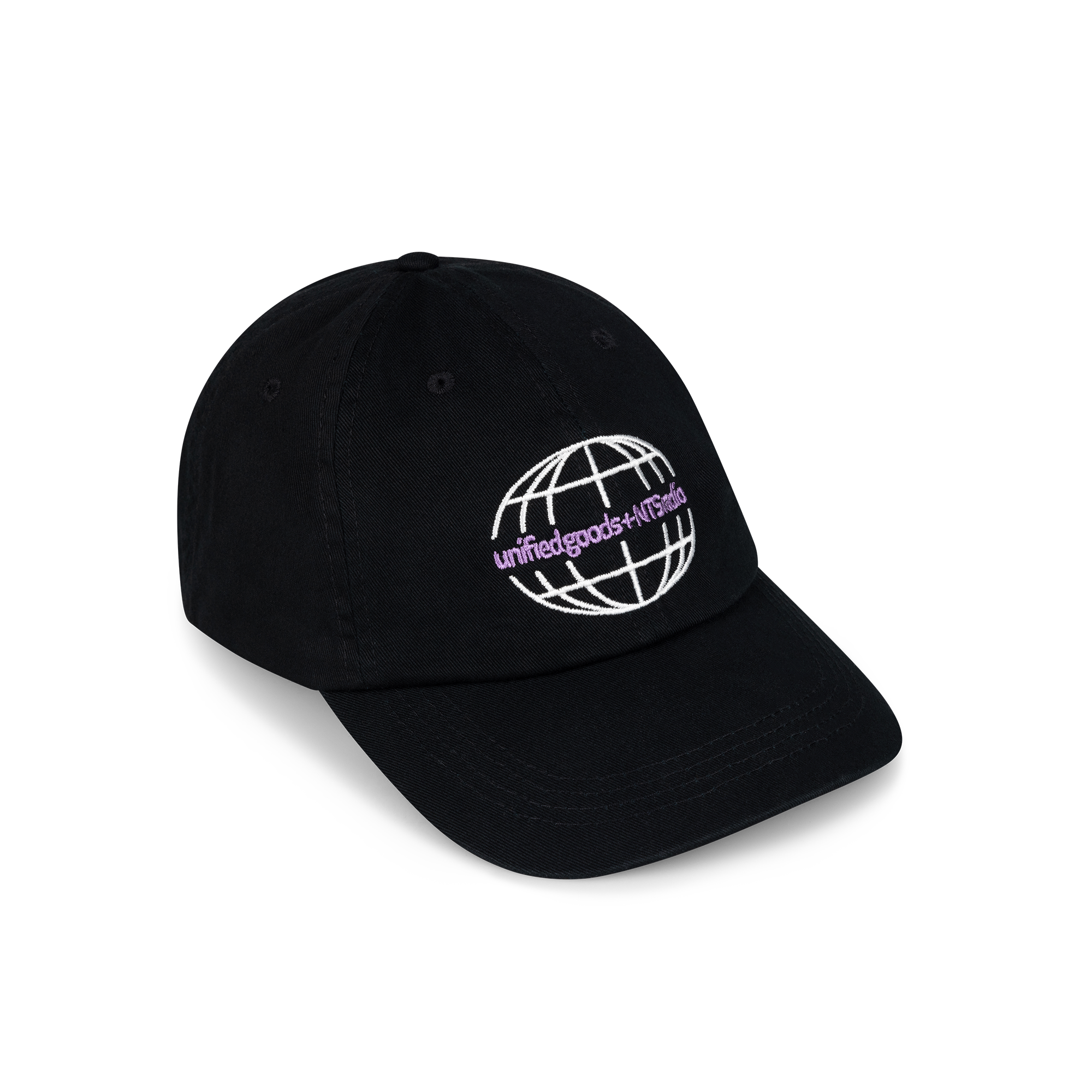 NTS RADIO - Globe Logo Black Cap