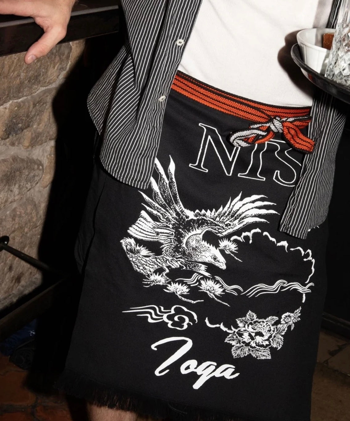 NTS RADIO - NTS x TOGA Maekake Apron - Black