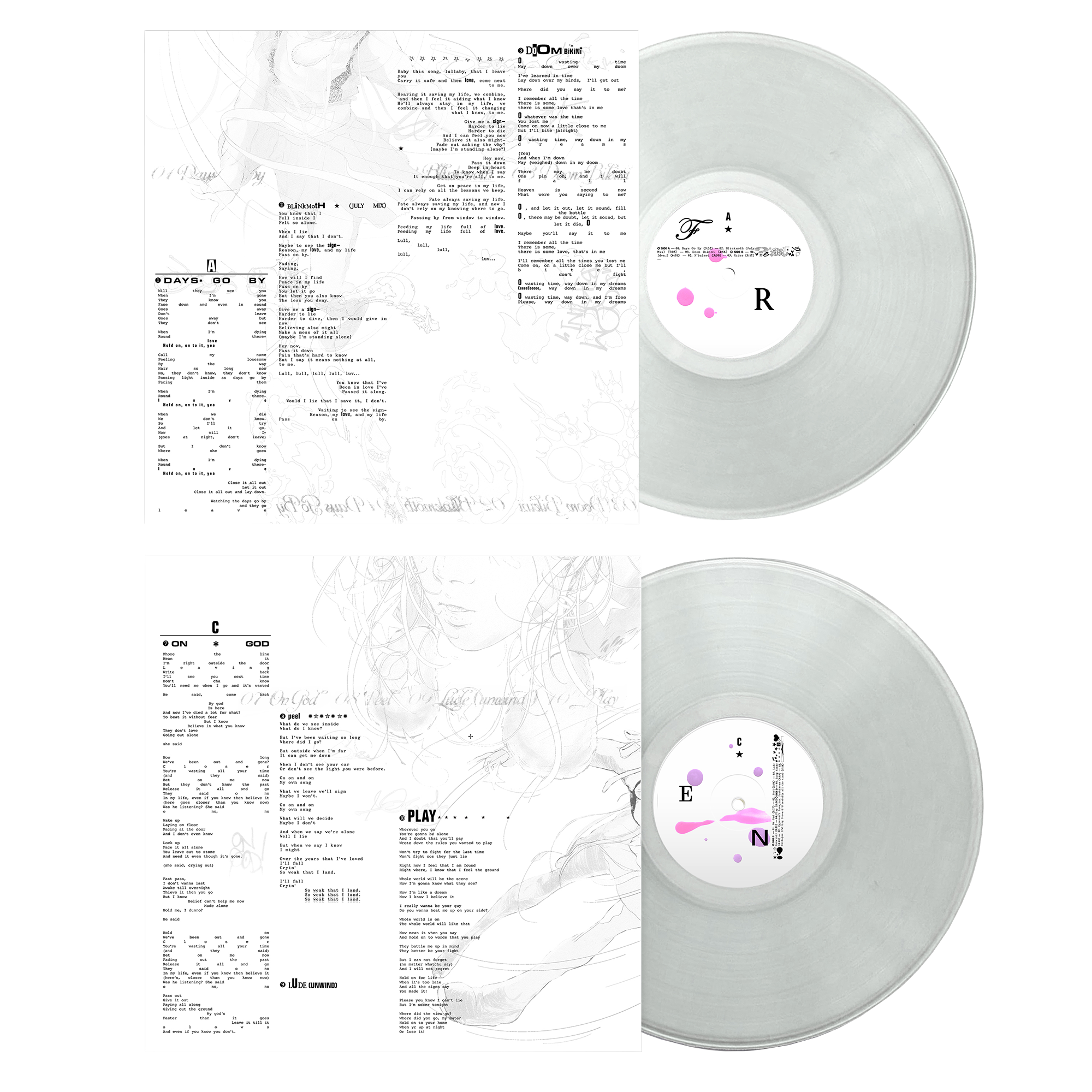James K - Friend By James K - Transparent Vinyl