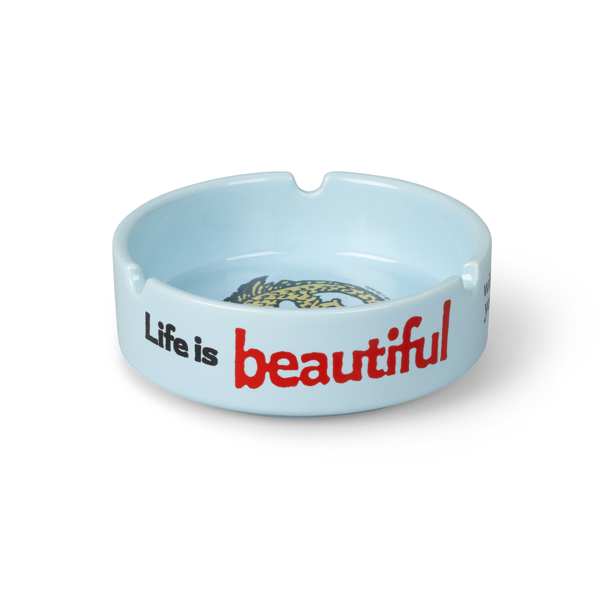 NTS RADIO - Life Is Beautiful Ceramic Ashtray 