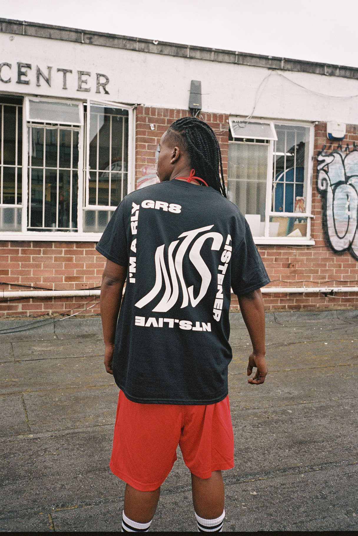 NTS RADIO - Warped Gr8 Listener T-Shirt - Black