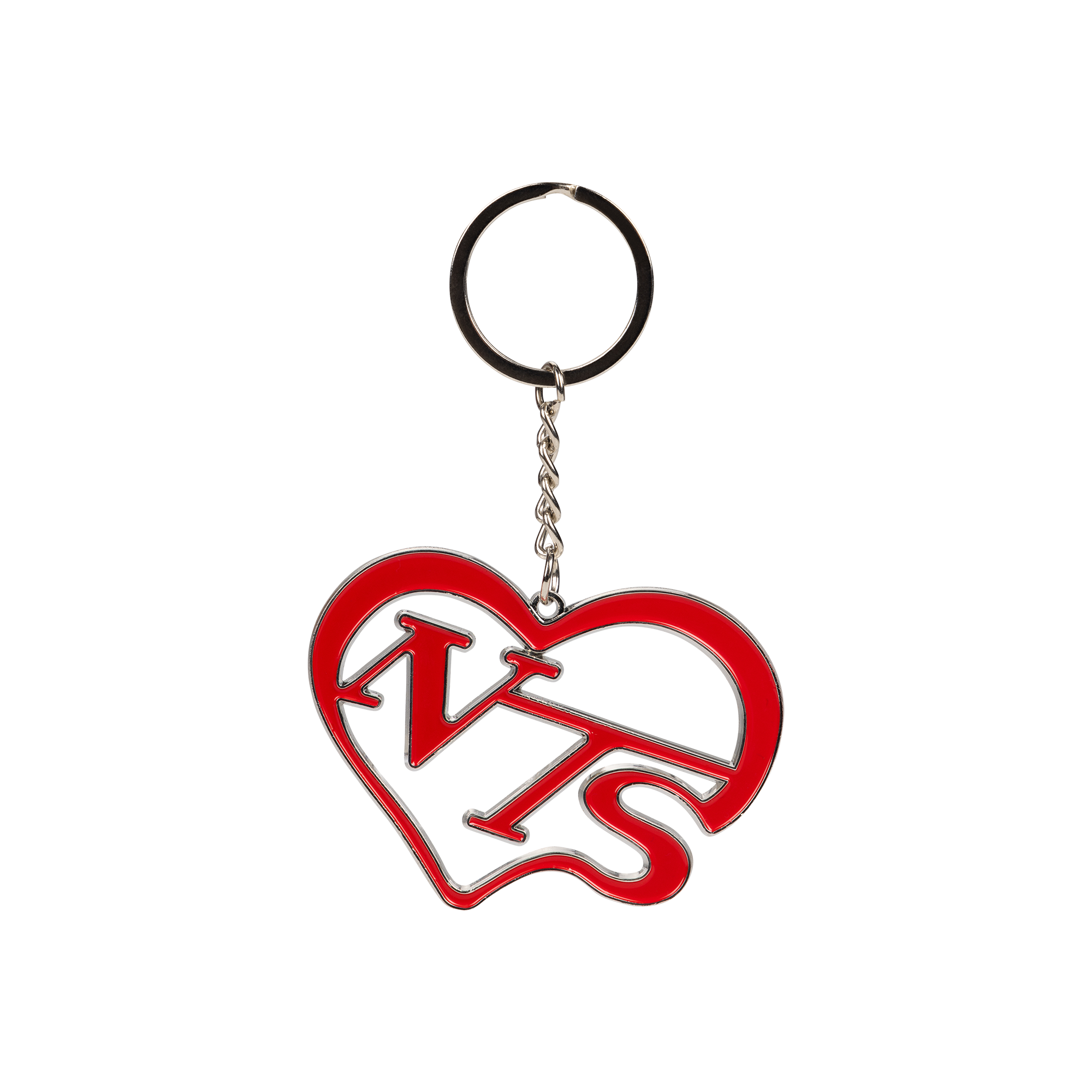 NTS RADIO - Live and Open 24/7 Keyring - Red