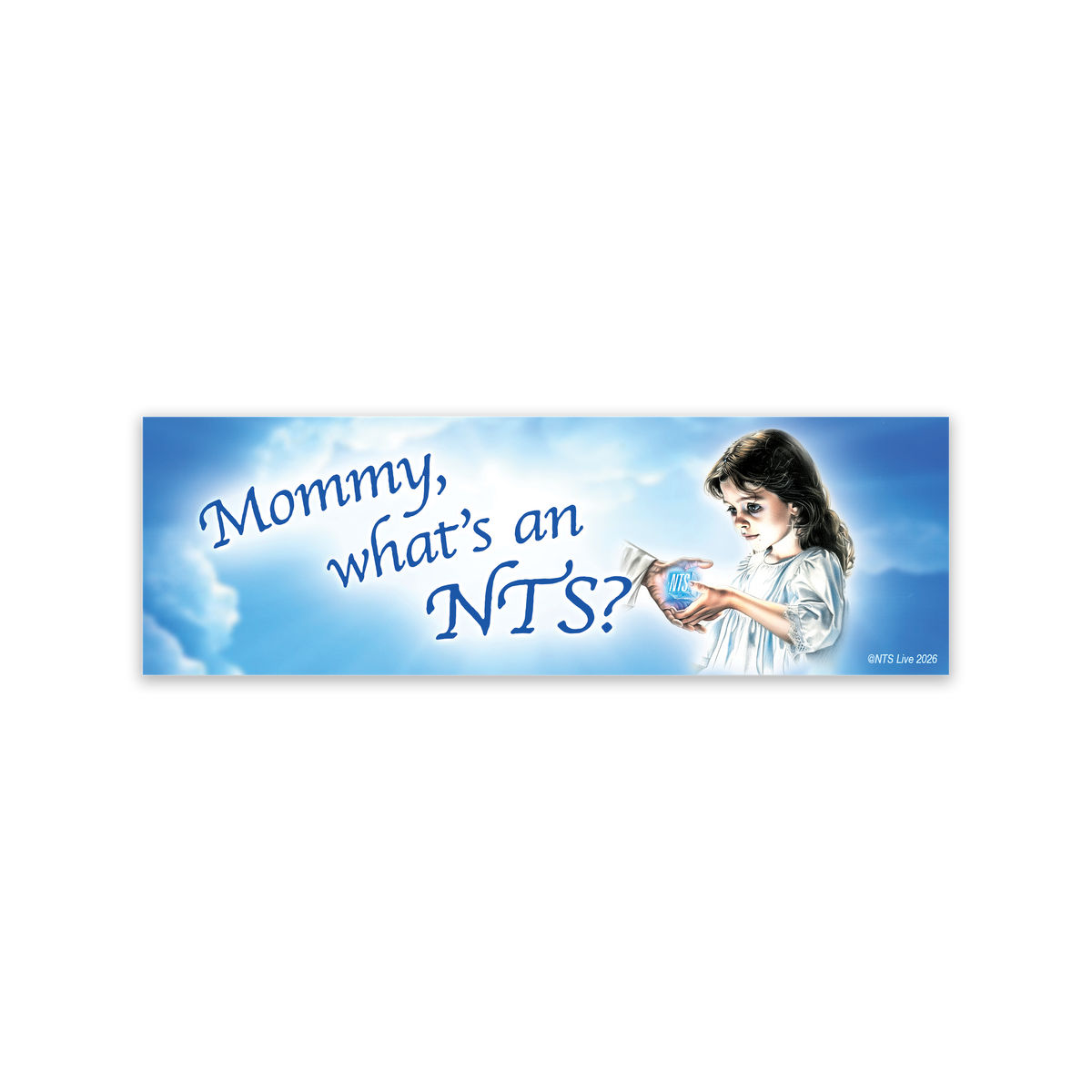 NTS RADIO - Mommy, what's an NTS? Bumper Sticker