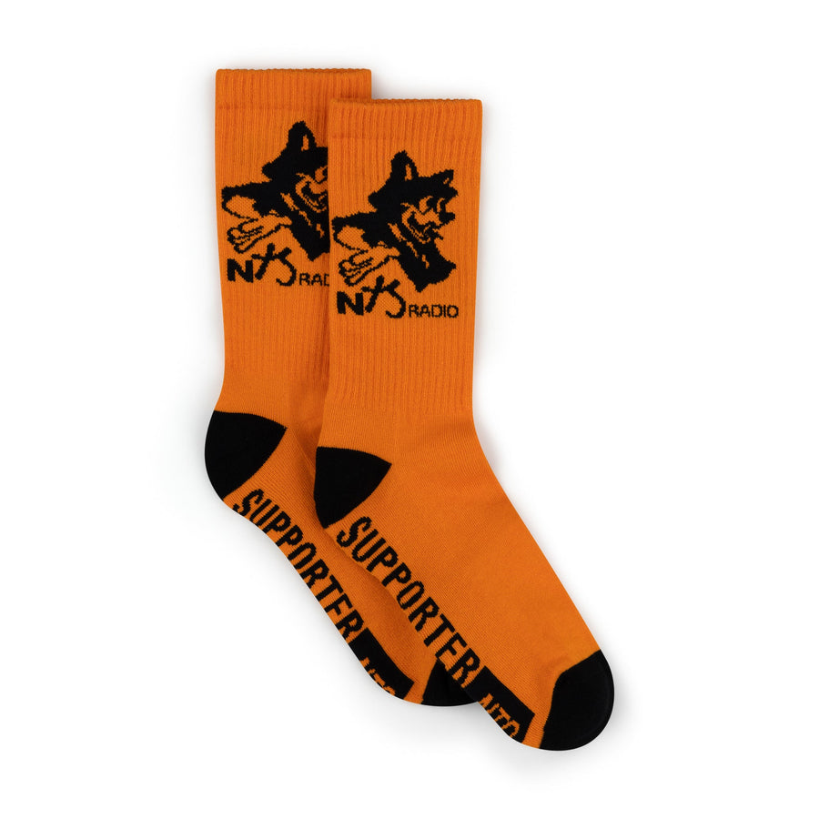 ORANGE FOX SOCKS