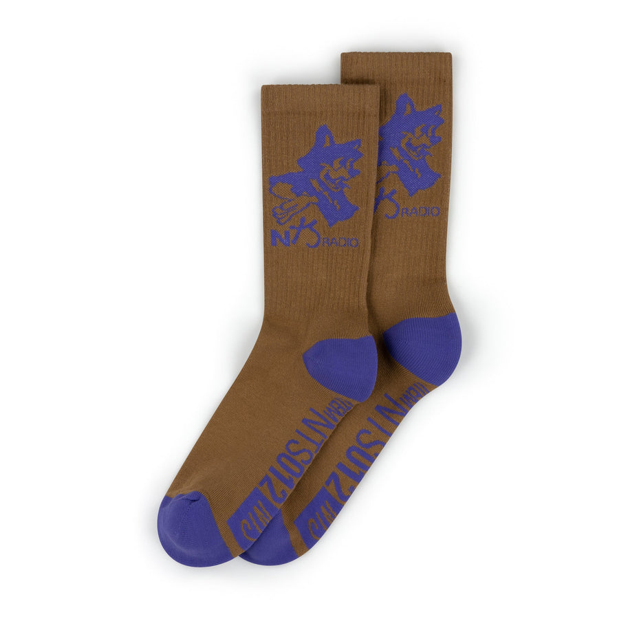 BROWN FOX SOCKS