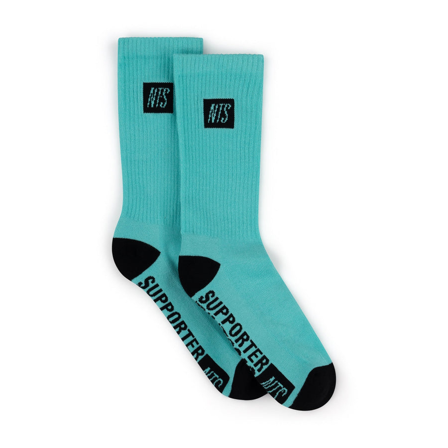 TEAL ICON SOCKS