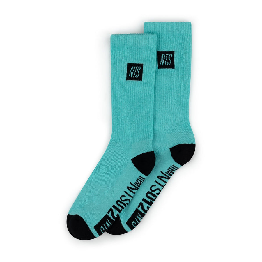 TEAL ICON SOCKS