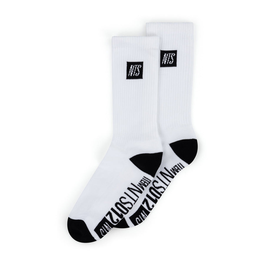 WHITE ICON SOCKS