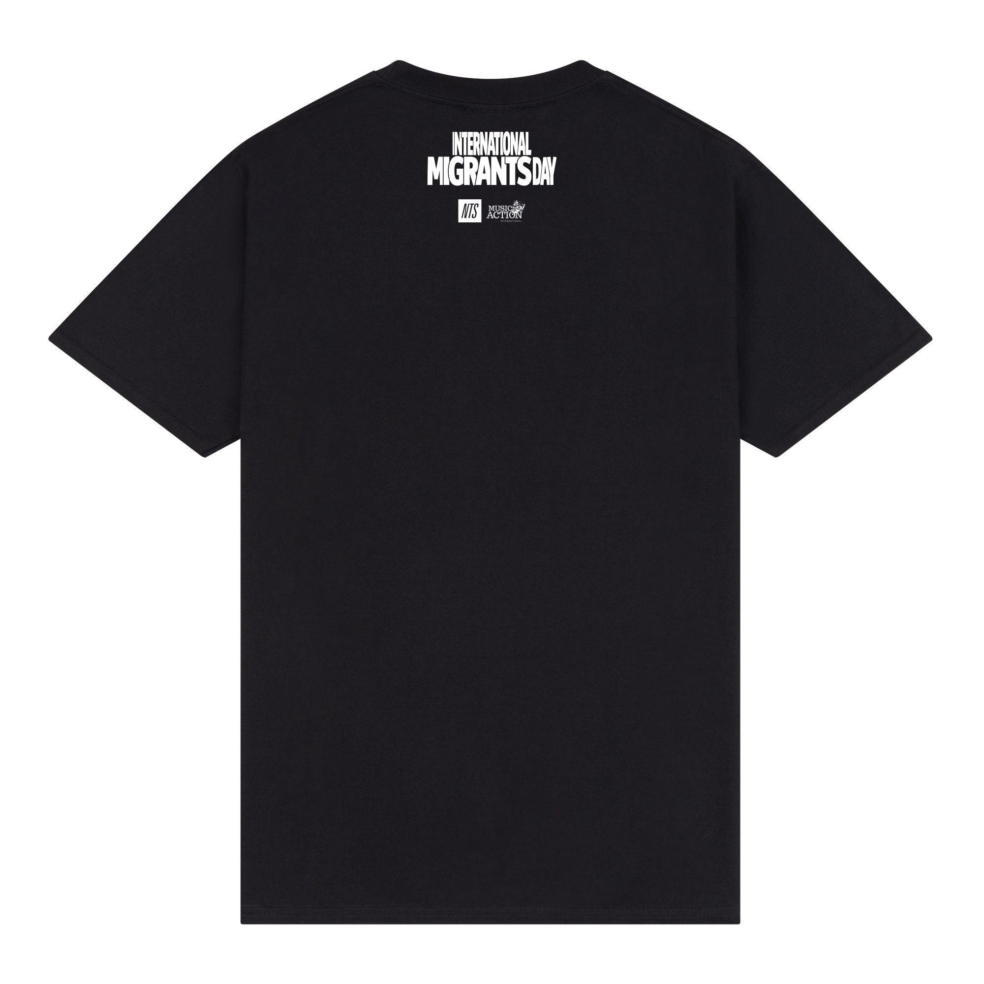 NTS RADIO - International Migrants Day Tee - Black