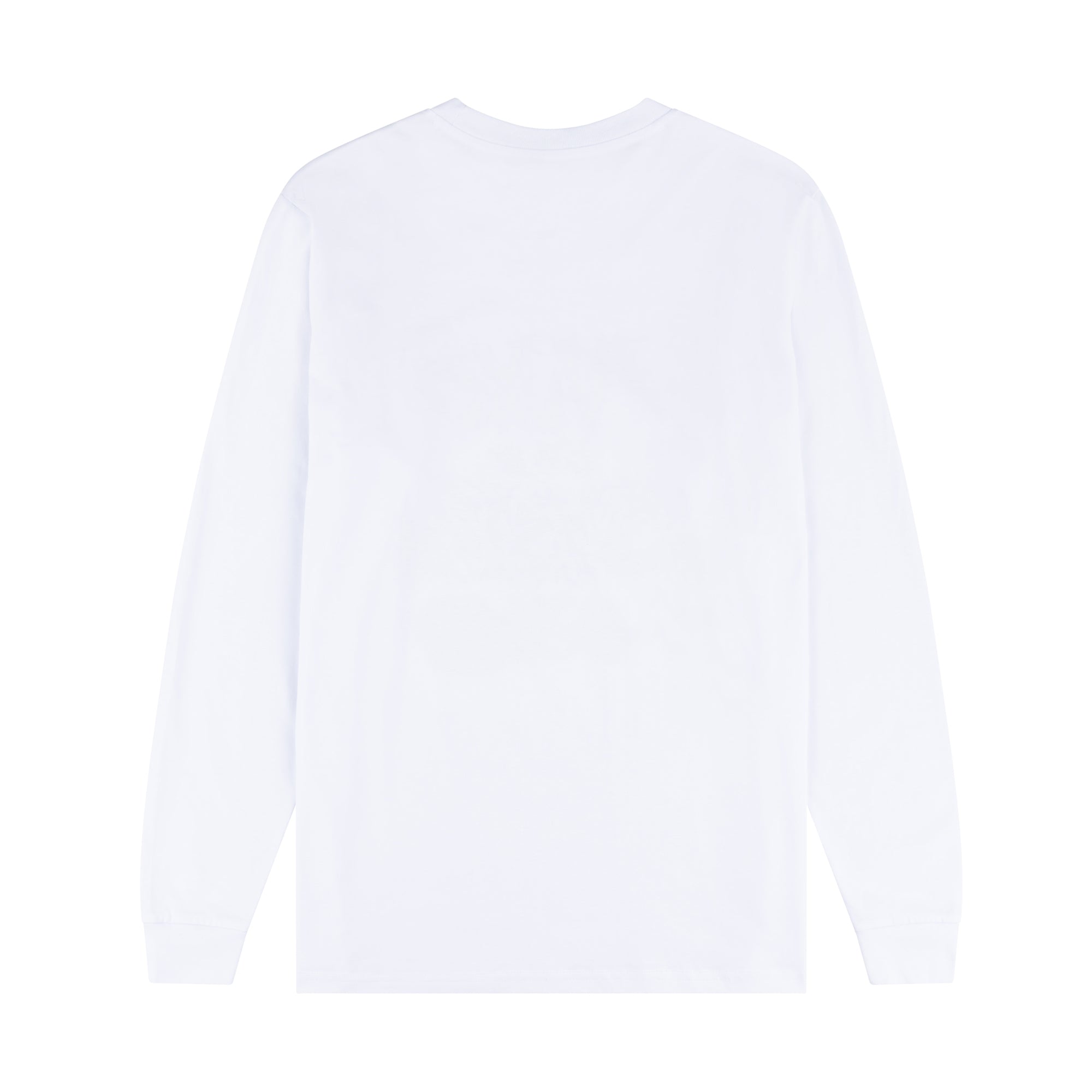 NUKE THE SYSTEM WHITE LONGSLEEVE