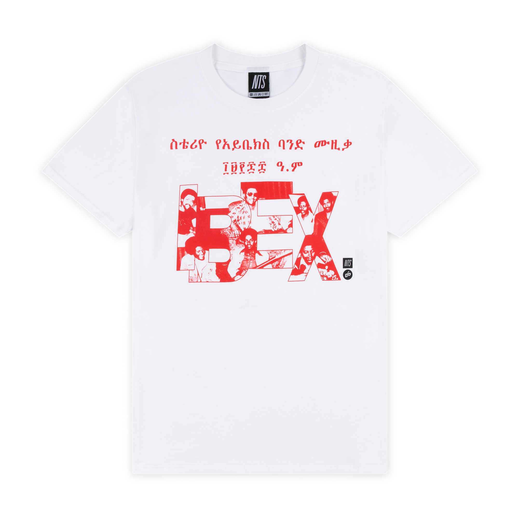 NTS RADIO - Ibex Band Tee - White
