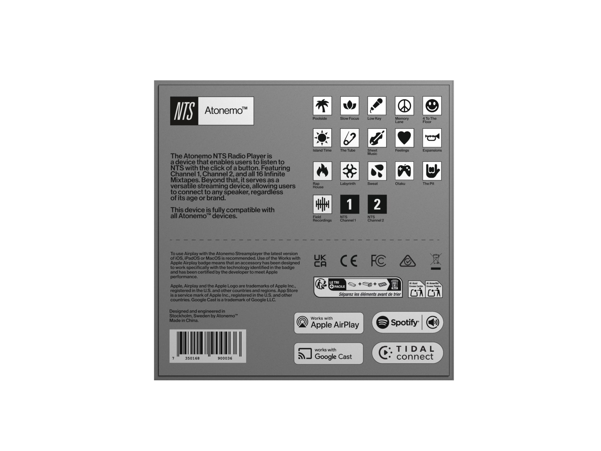 NTS RADIO - Atonemo NTS Radio Player
