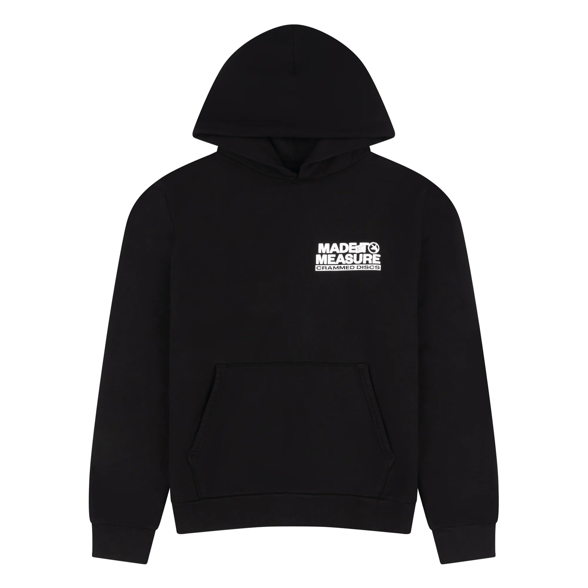 NTS RADIO - CRAMMED DISCS X NTS SCUMS AND HALFWITS HOODIE - BLACK