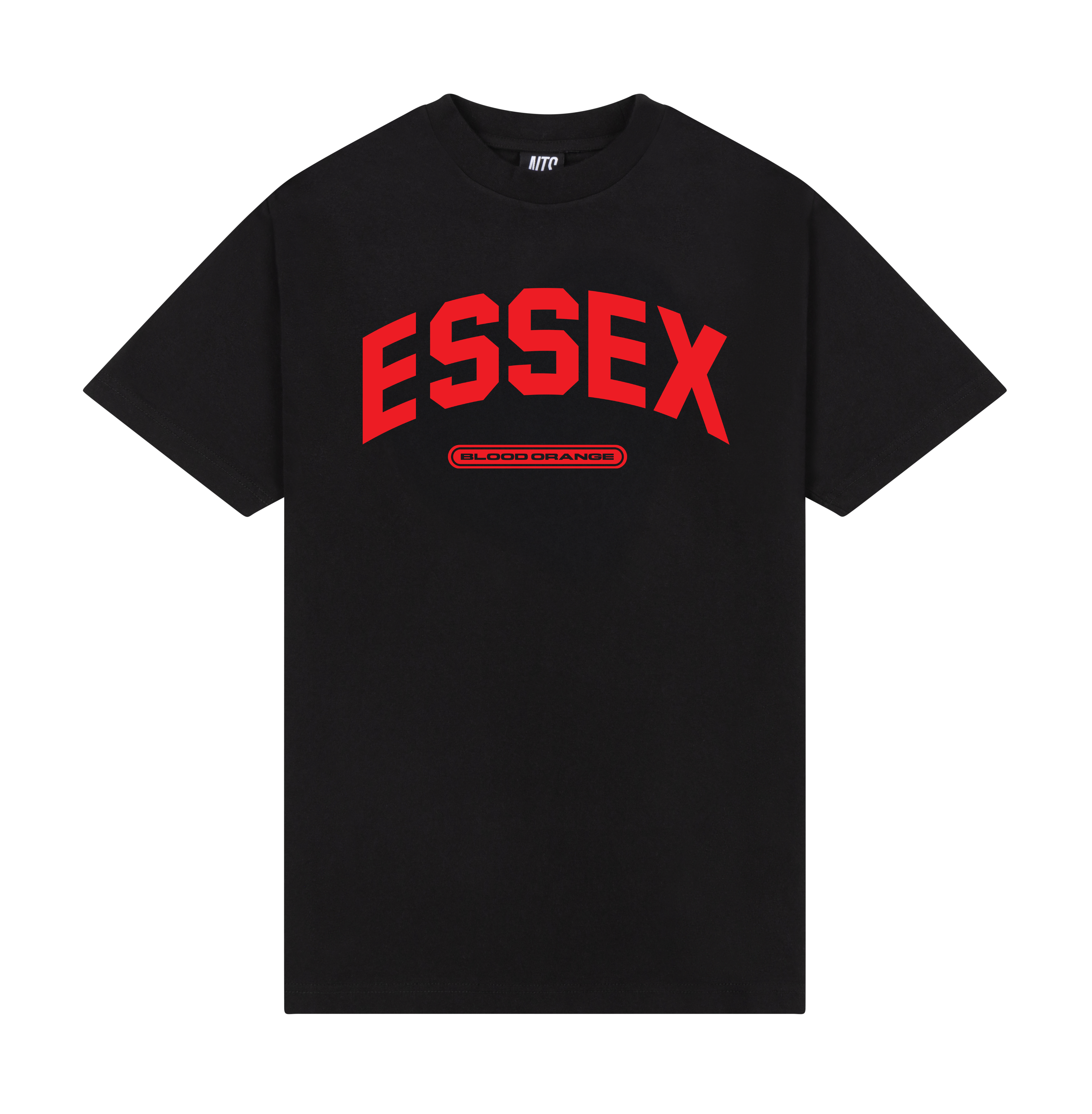 NTS RADIO - BLOOD ORANGE x NTS ESSEX HONEY TEE - BLACK